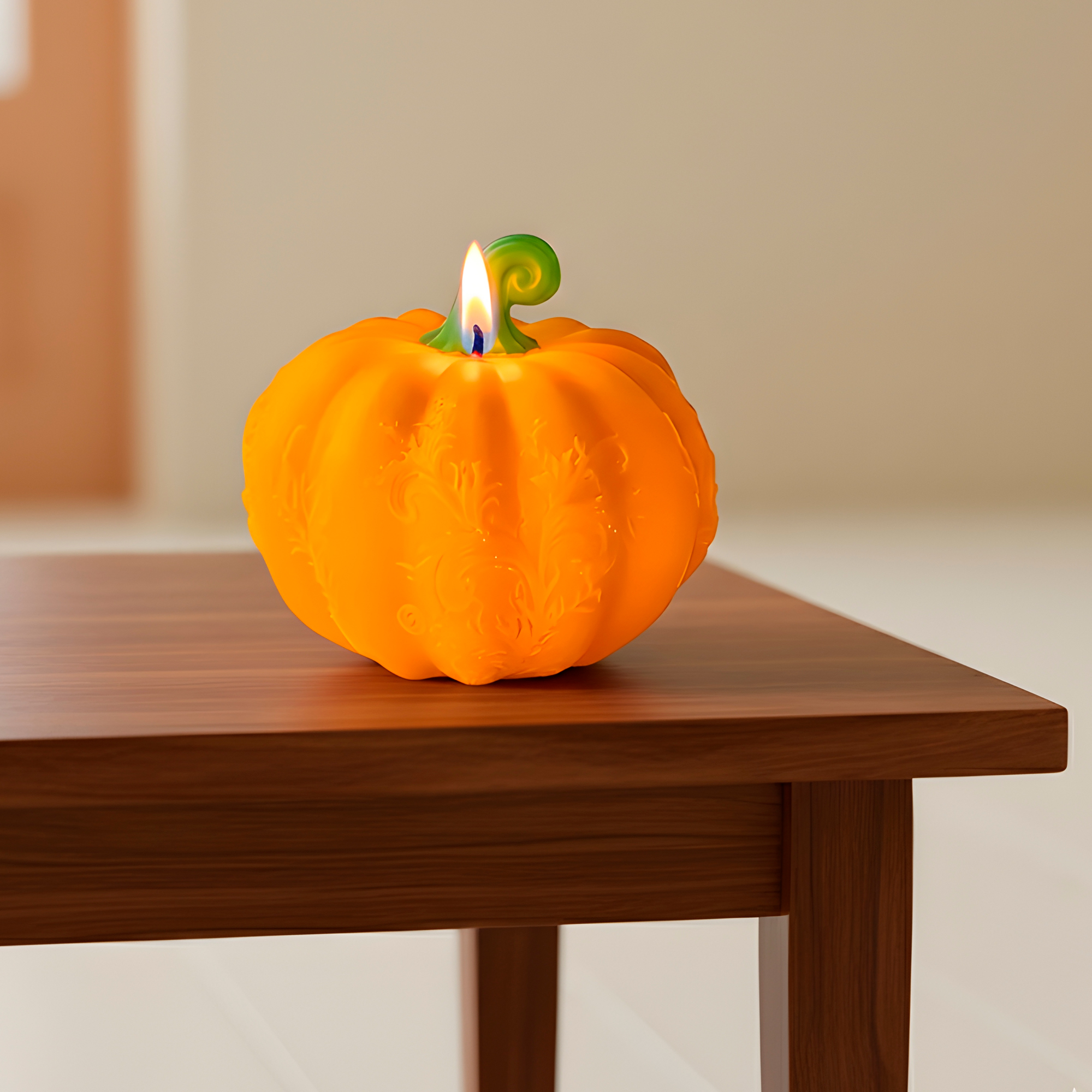 Molde Silicona Calabaza Aromaterapia Velas 7,8 X 7 CM 4