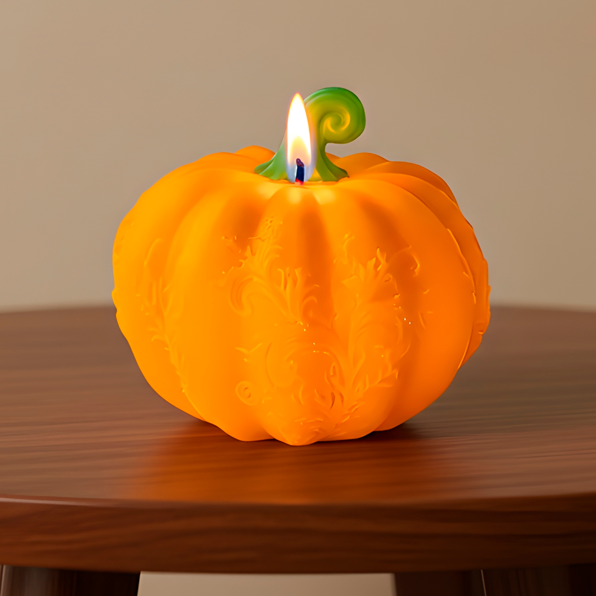 Molde Silicona Calabaza Aromaterapia Velas 7,8 X 7 CM 9