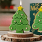 Molde Silicona Arbolito de Navidad Aromaterapia Velas 6,5 X 7,7 CM - Miniatura 5