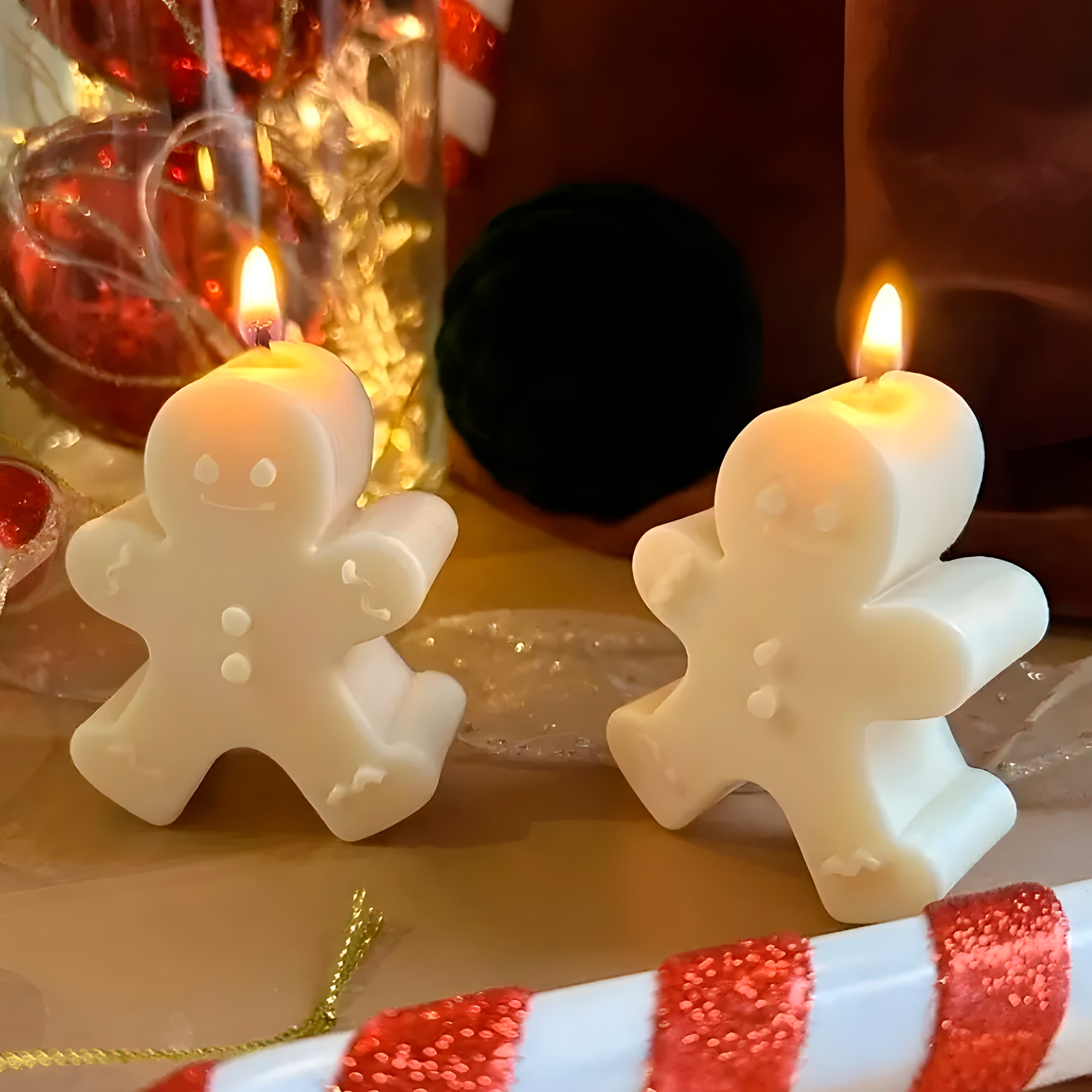 Molde Silicona Hombre de Jengibre Aromaterapia Velas 6,5 X 7,5 CM 9