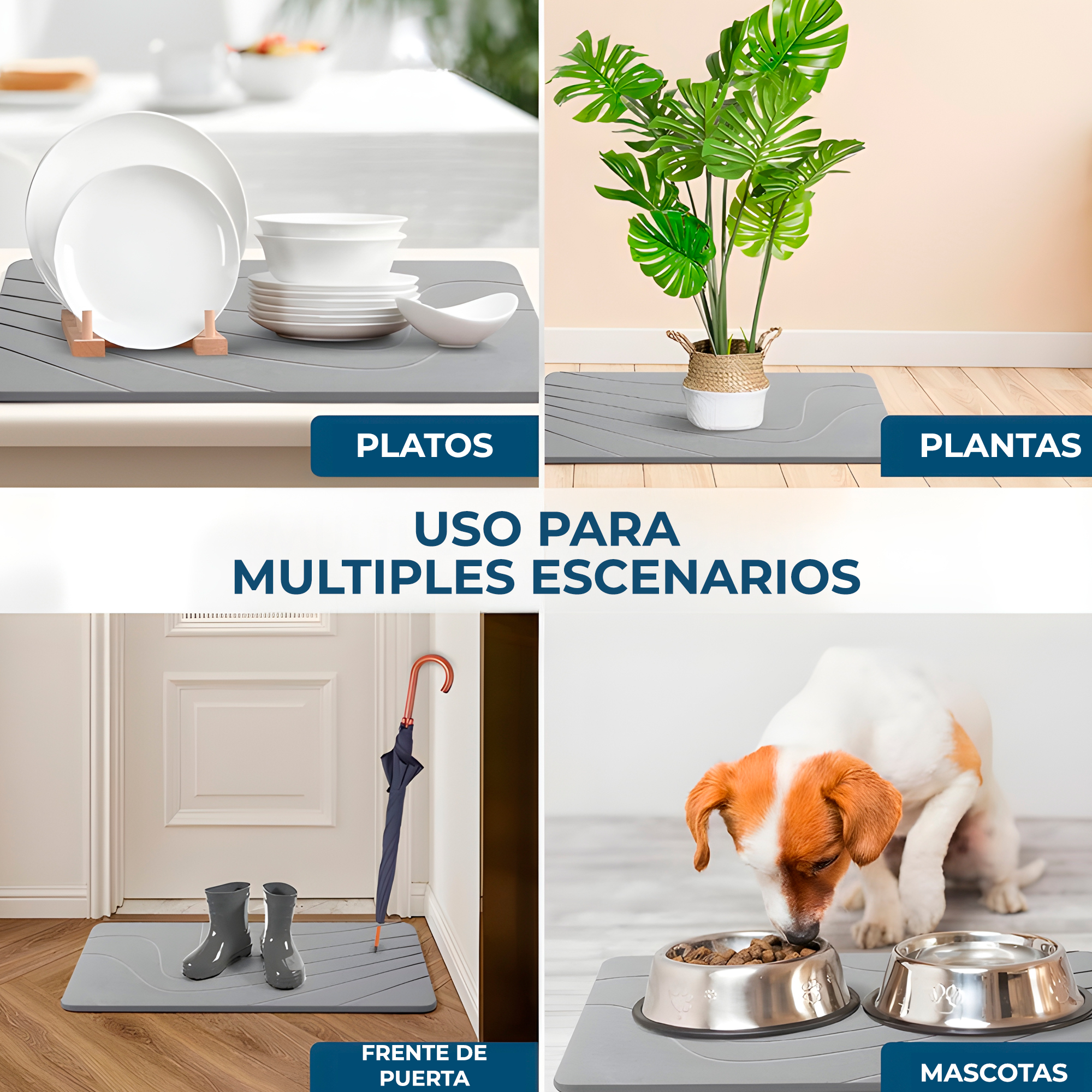 Alfombra Baño Absorbente Piedra Diatomita Salida De Baño 7