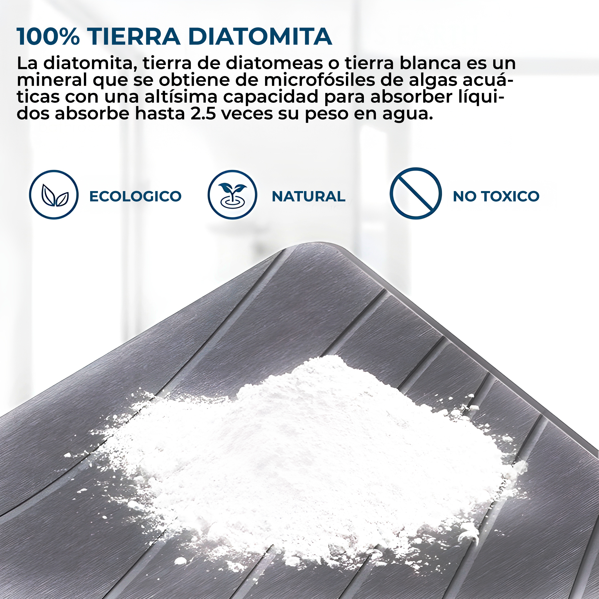 Alfombra Baño Absorbente Piedra Diatomita Salida De Baño 9