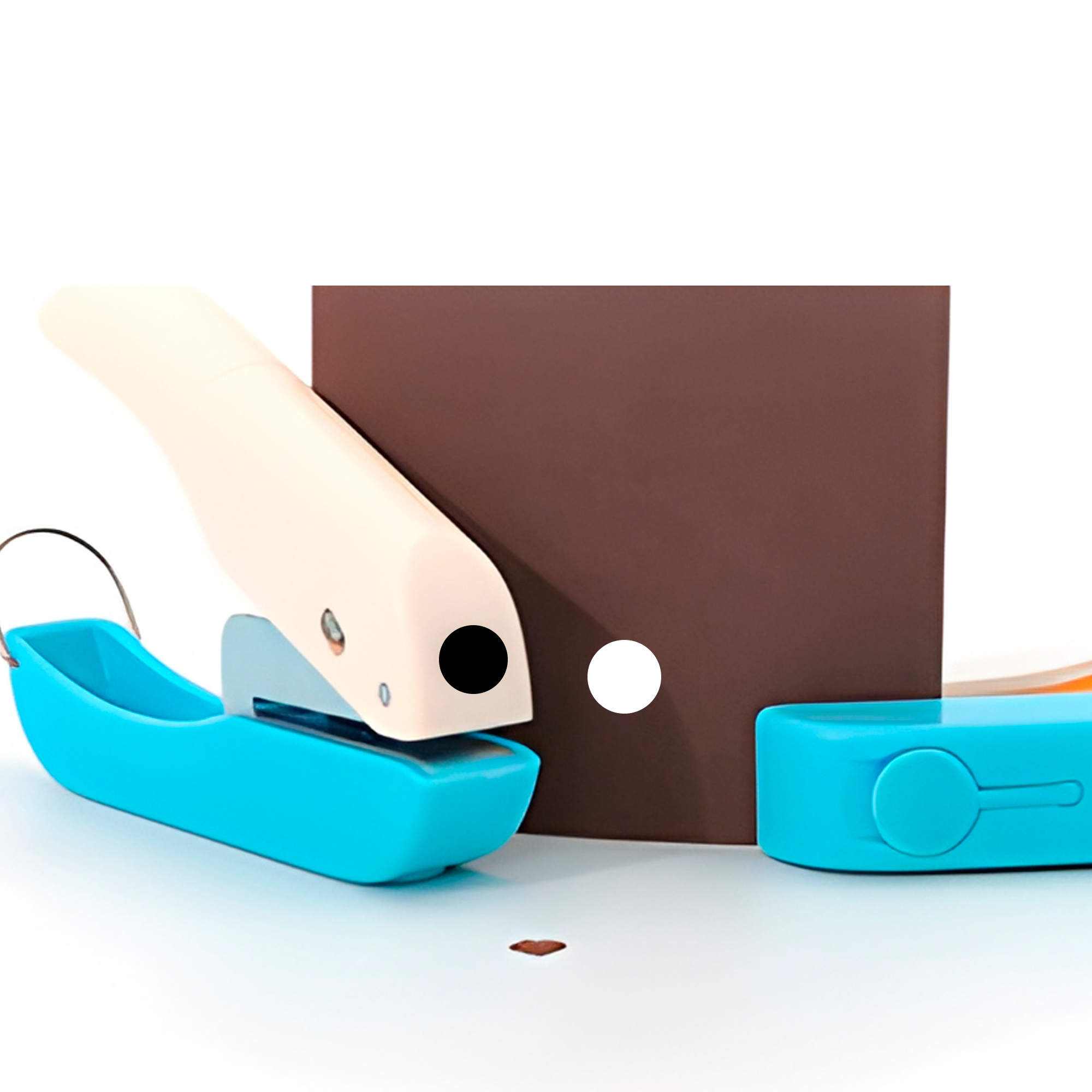 Perforadora De Papel Troqueladora Manual Plegable Punzón Redonda 3