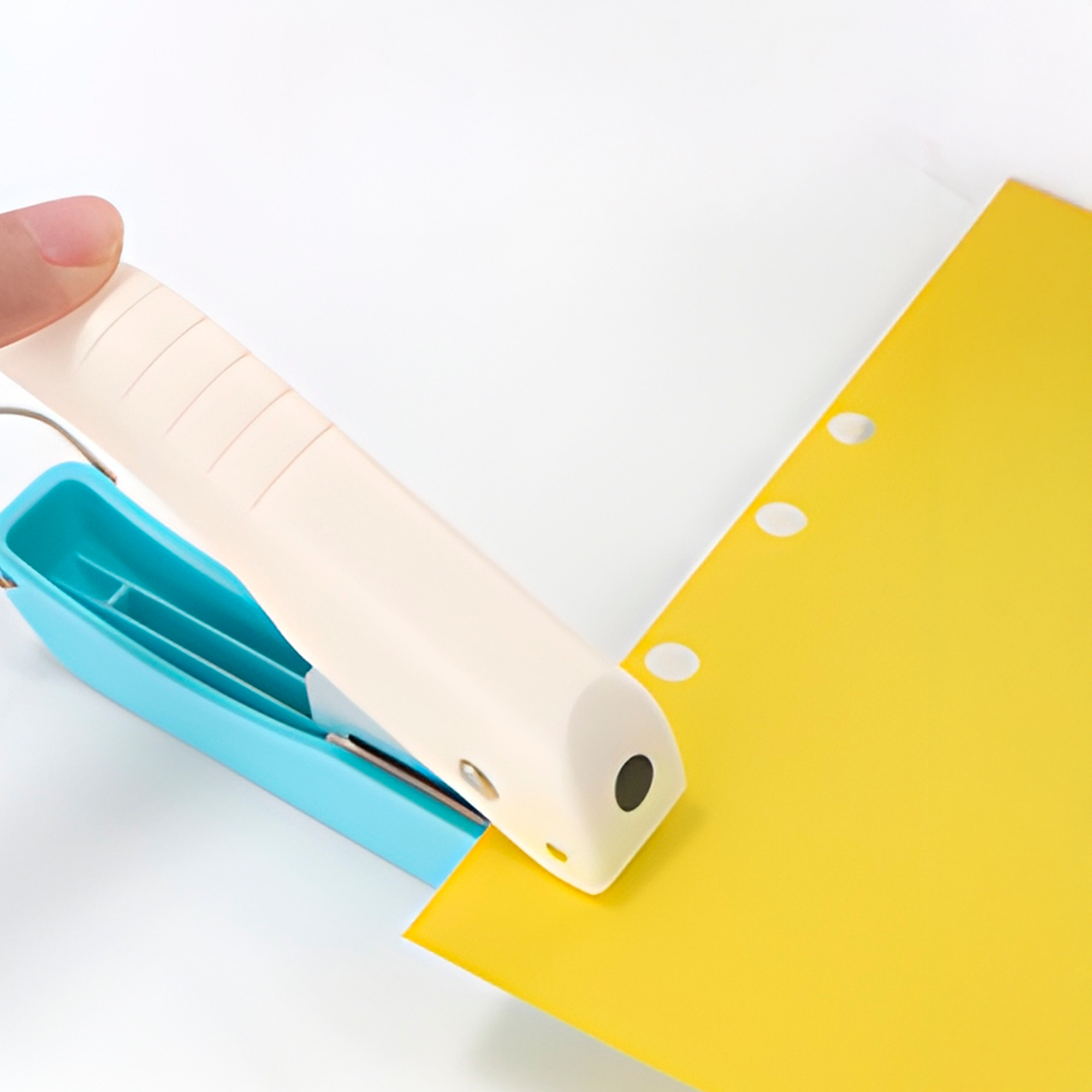 Perforadora De Papel Troqueladora Manual Plegable Punzón Redonda 7