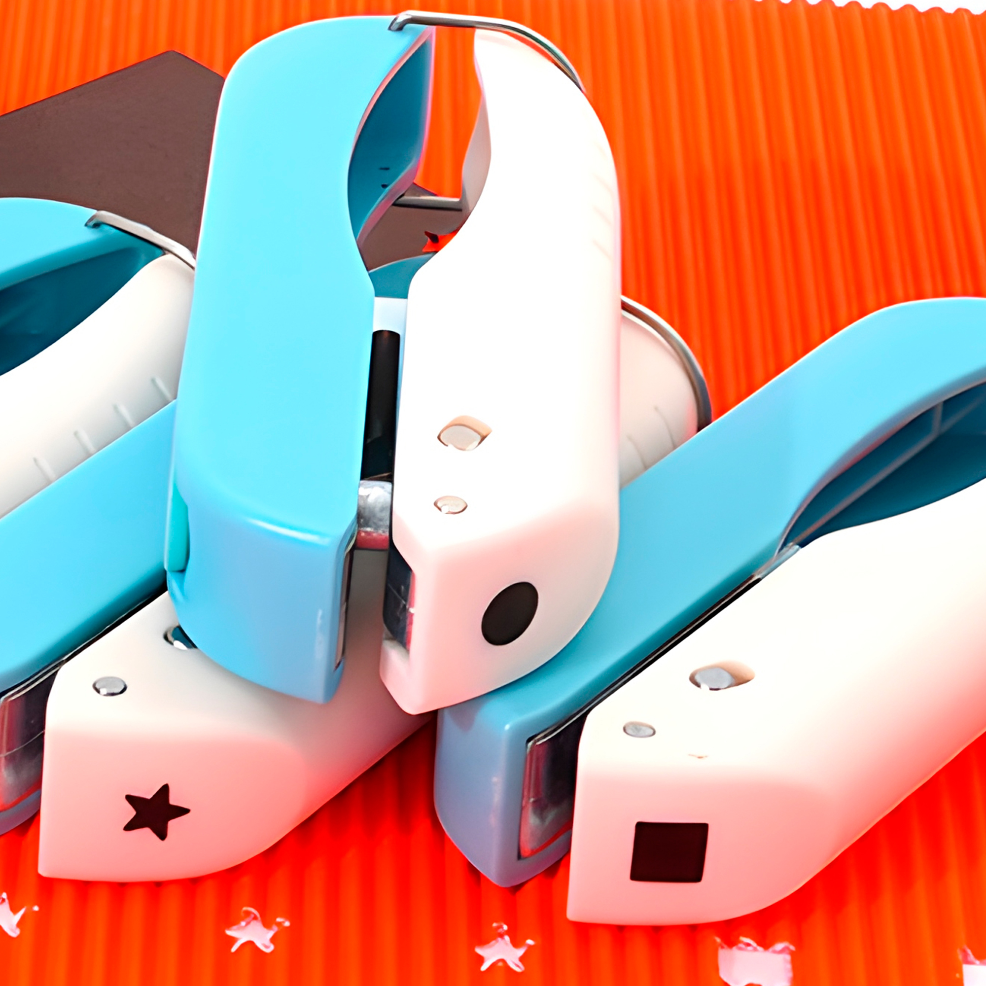 Perforadora De Papel Troqueladora Manual Plegable Punzón Redonda 9