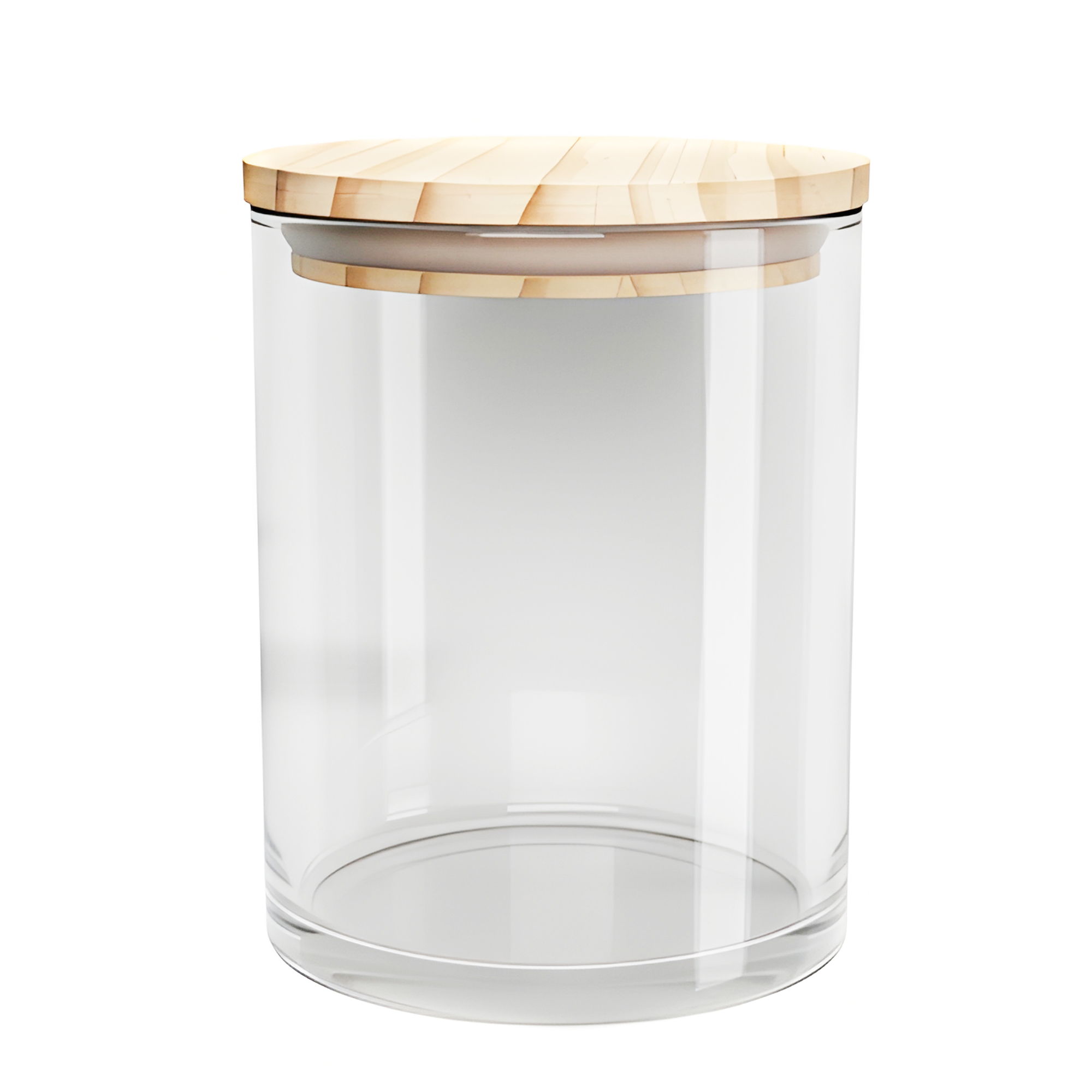 Frascos Para Vela Contenedor Vidrio Aromaterapia 430 ML +  Tapa de Bambu 2