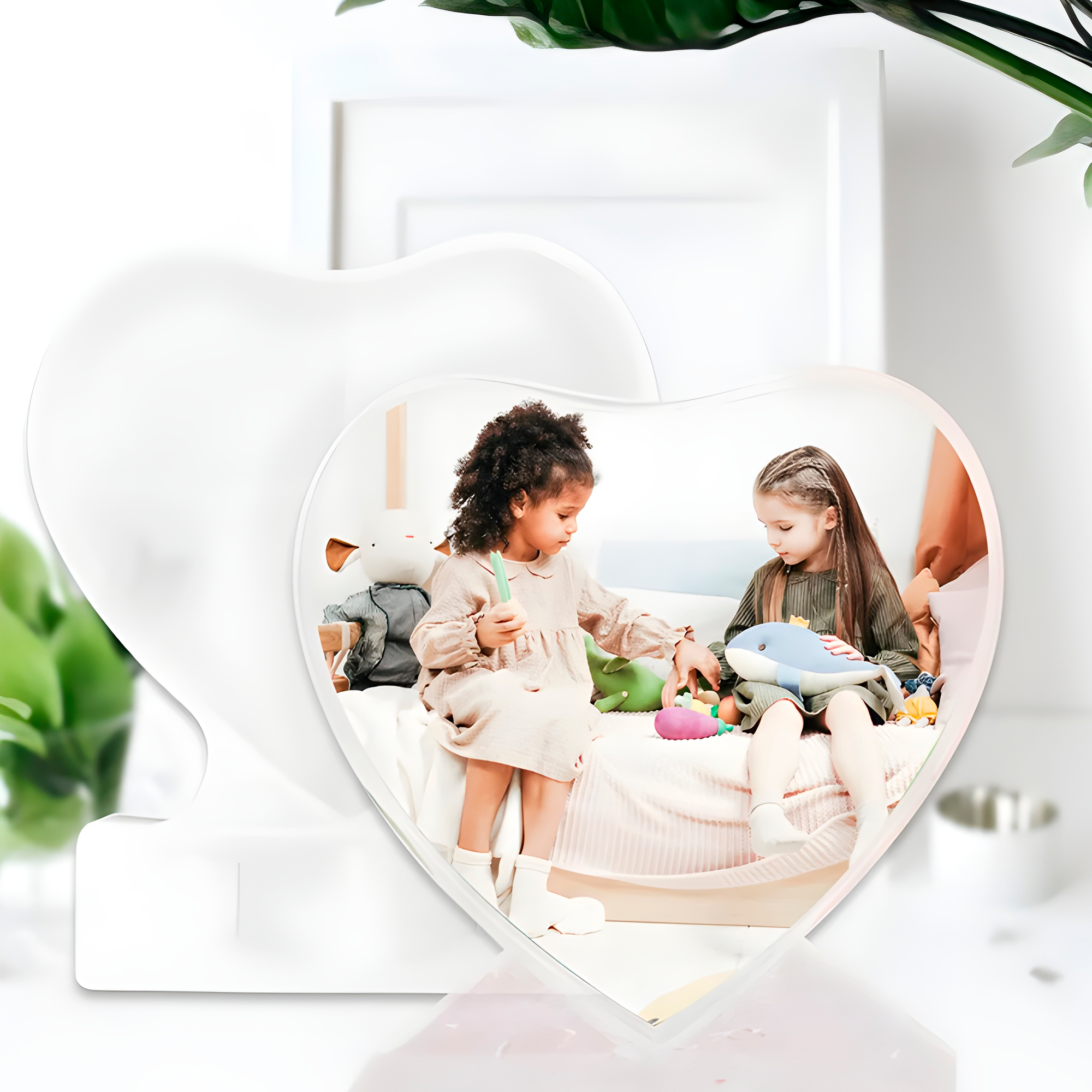 Molde de silicona Porta Retratos Fotografias Forma de Corazón 15.5 X 19 CM 6