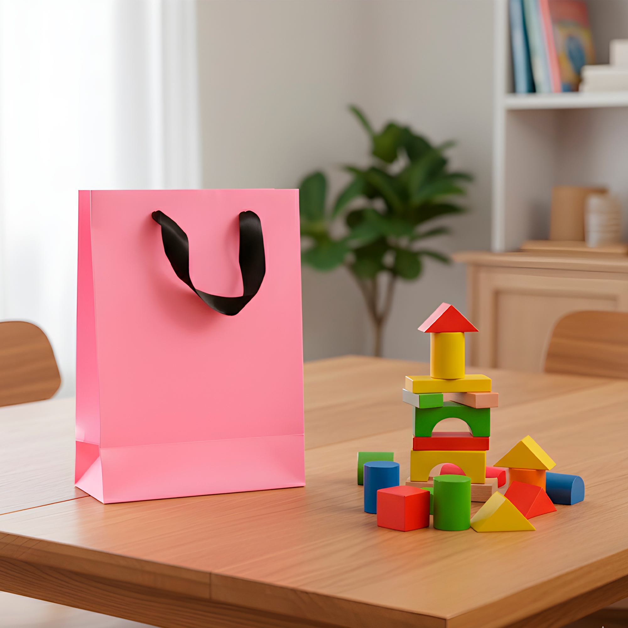 Bolsas de Cartón Lujo para Regalo Ecológicas Colores 21 X 15 X 8 CM 9