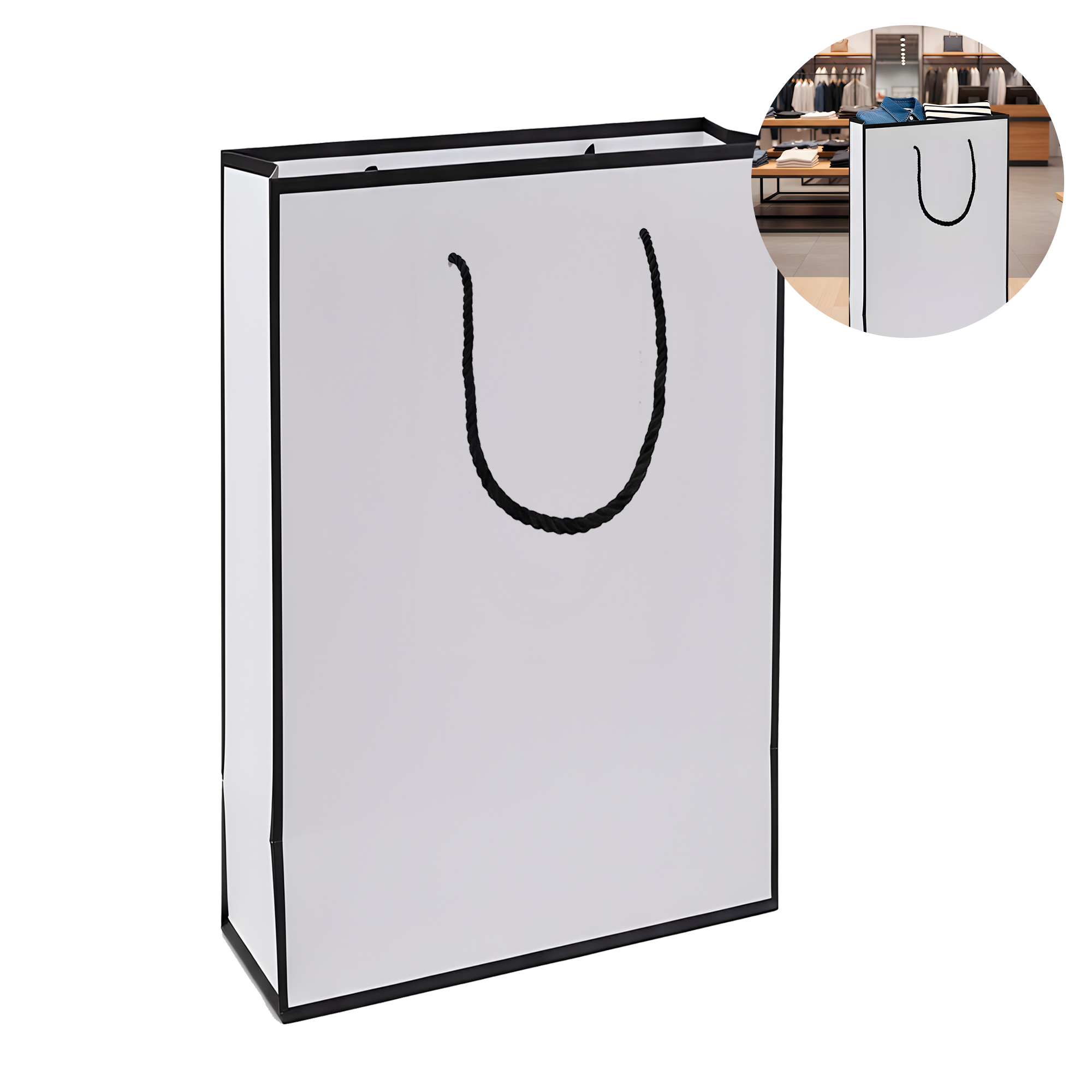 Bolsas de Cartón Lujo para Regalo Ecológicas Colores 21 X 15 X 8 CM 16