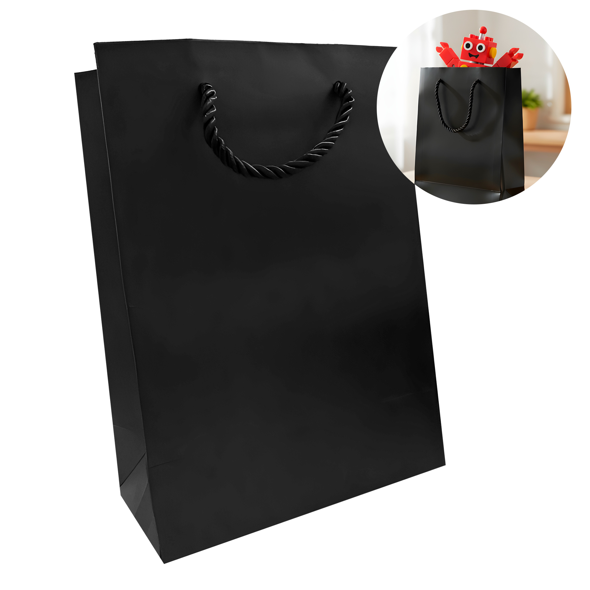 Bolsas de Cartón Lujo para Regalo Ecológicas Colores 21 X 15 X 8 CM 20