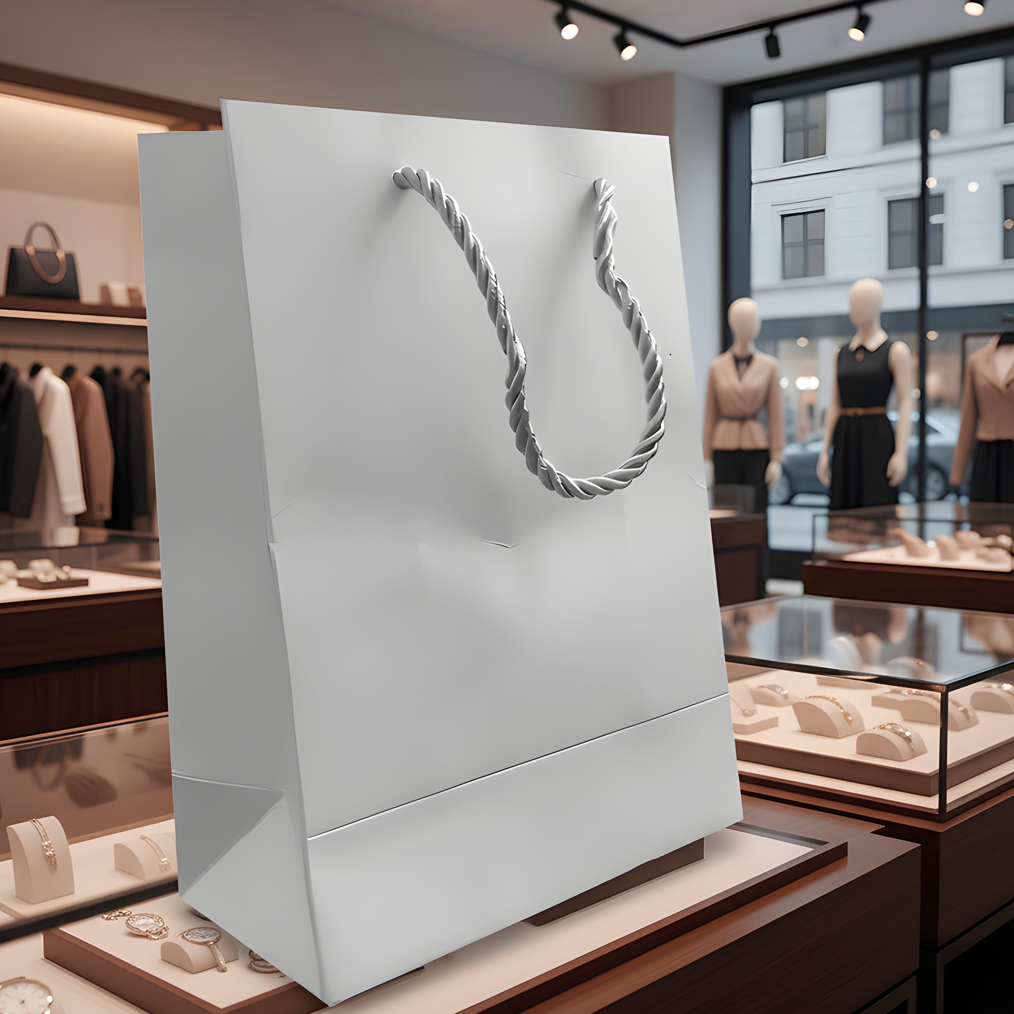 Bolsas de Cartón Lujo para Regalo Ecológicas Colores 21 X 15 X 8 CM 21