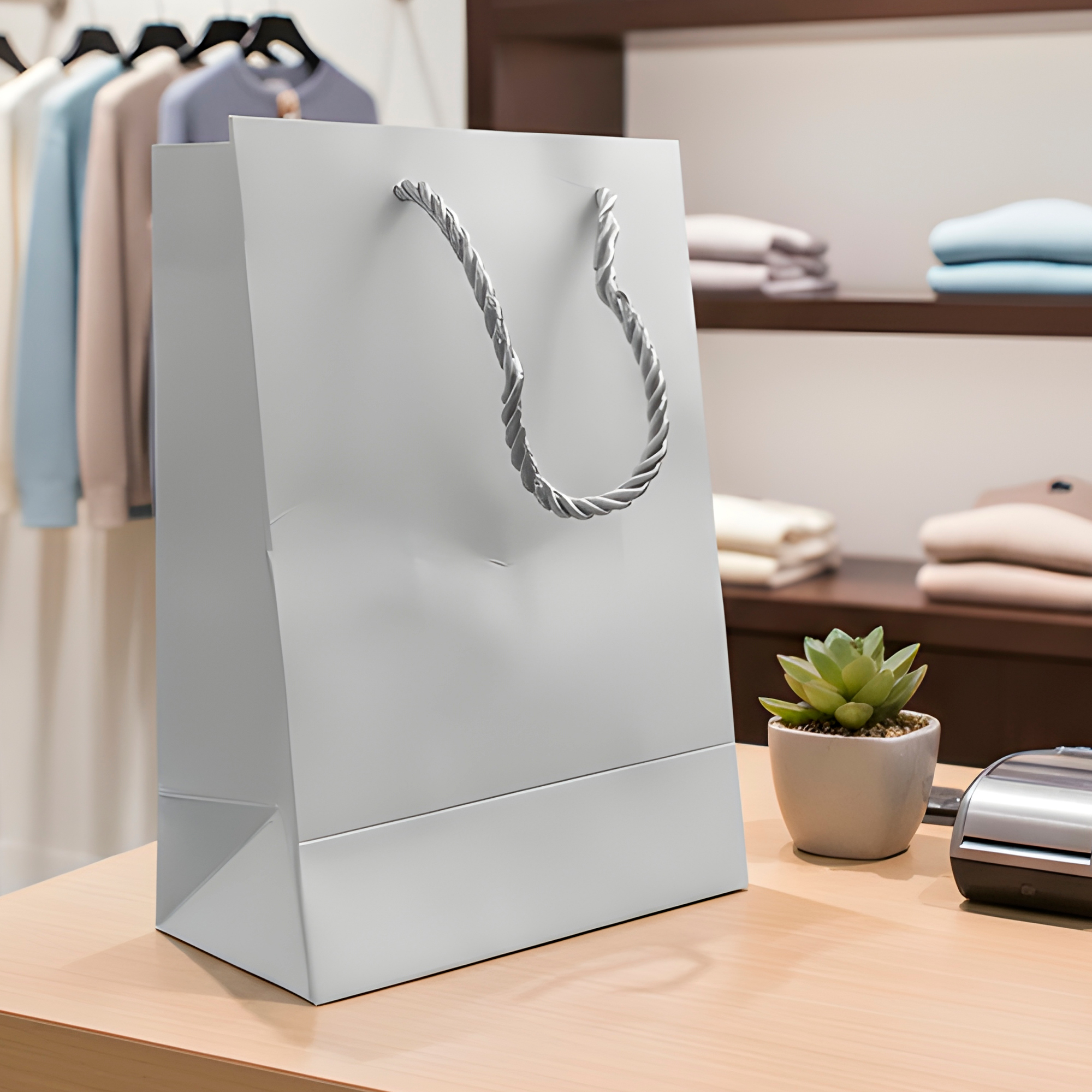 Bolsas de Cartón Lujo para Regalo Ecológicas Colores 21 X 15 X 8 CM 22