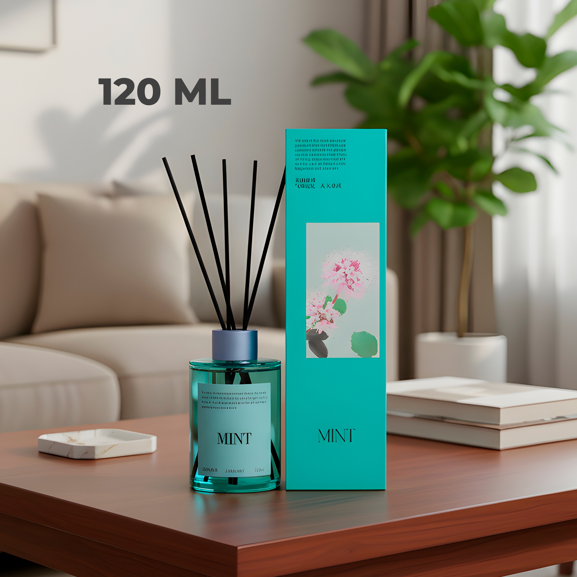 Fragancias Difusores Aromaticos Con 4 Varillas Ambientador 120 ml 2