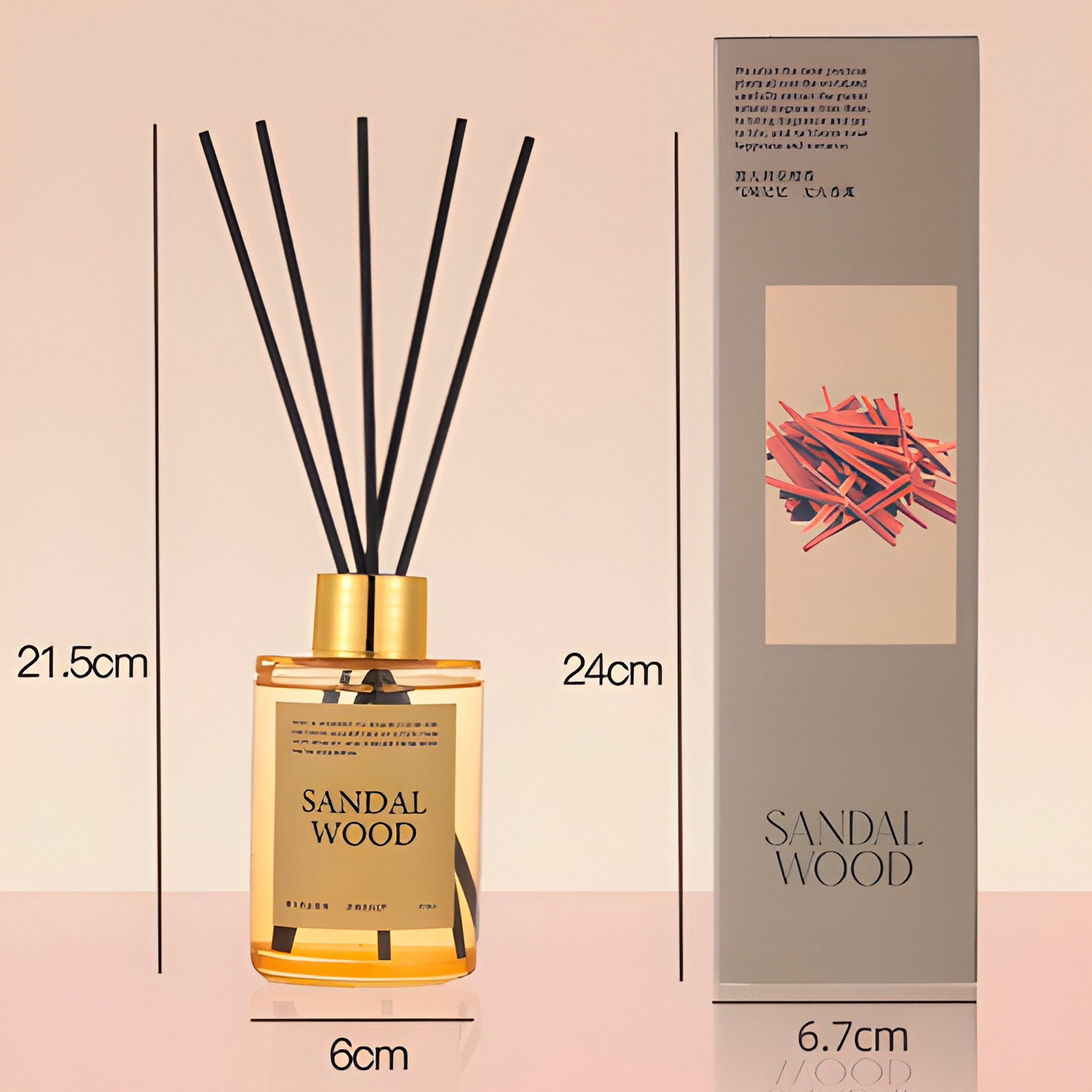 Fragancias Difusores Aromaticos Con 4 Varillas Ambientador 120 ml 3