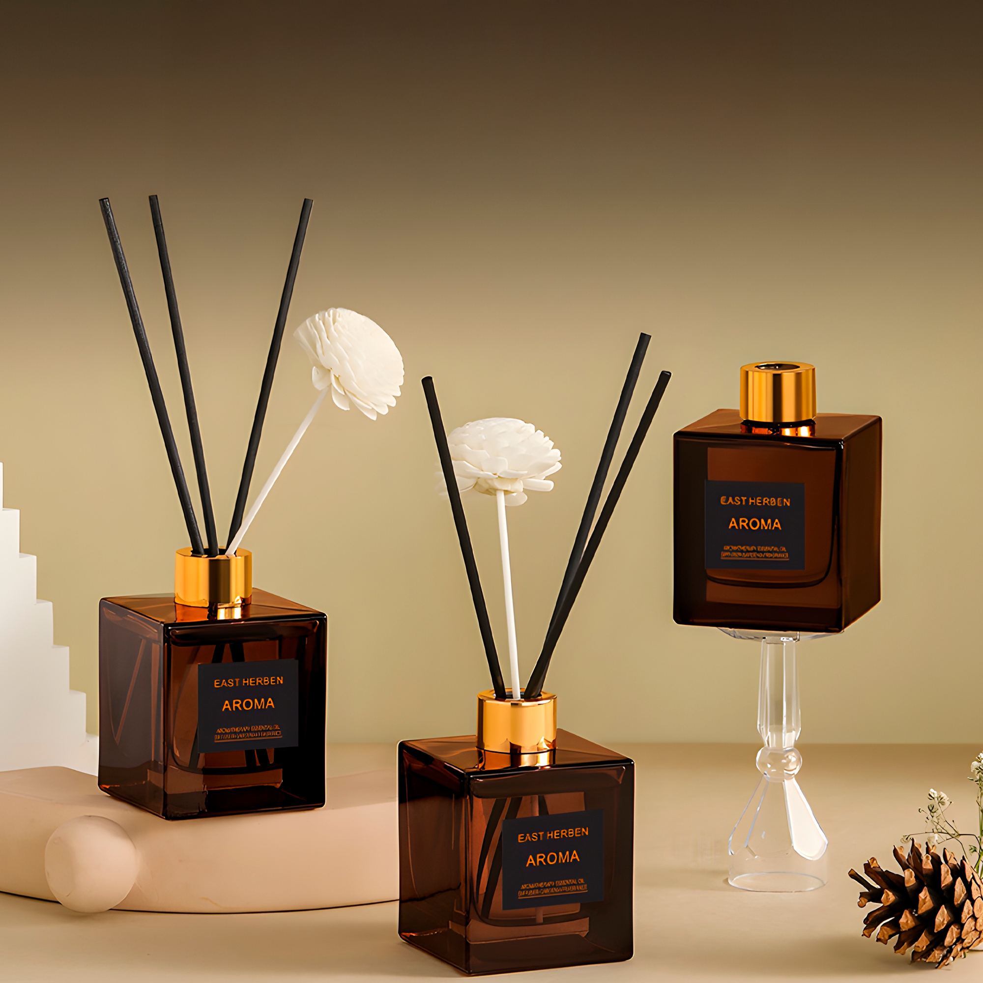 Difusor Aromático Mikado 4 Varillas Aceite esencial 200ml Aromas 3