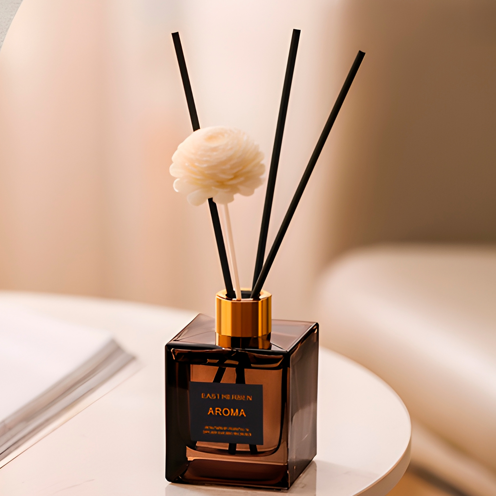 Difusor Aromático Mikado 4 Varillas Aceite esencial 200ml Aromas 6