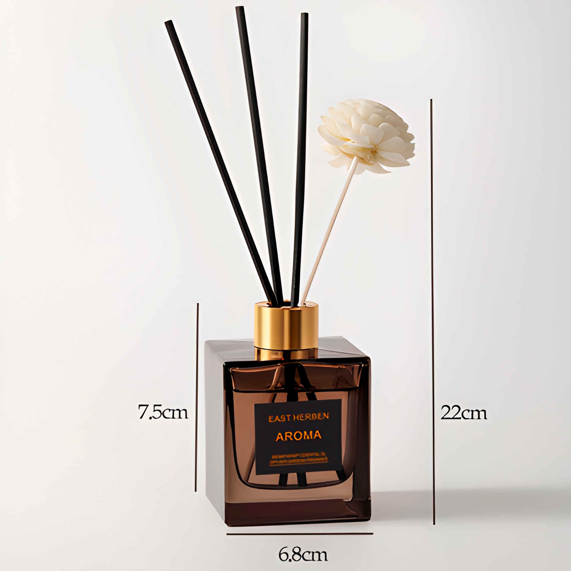 Difusor Aromático Mikado 4 Varillas Aceite esencial 200ml Aromas 8