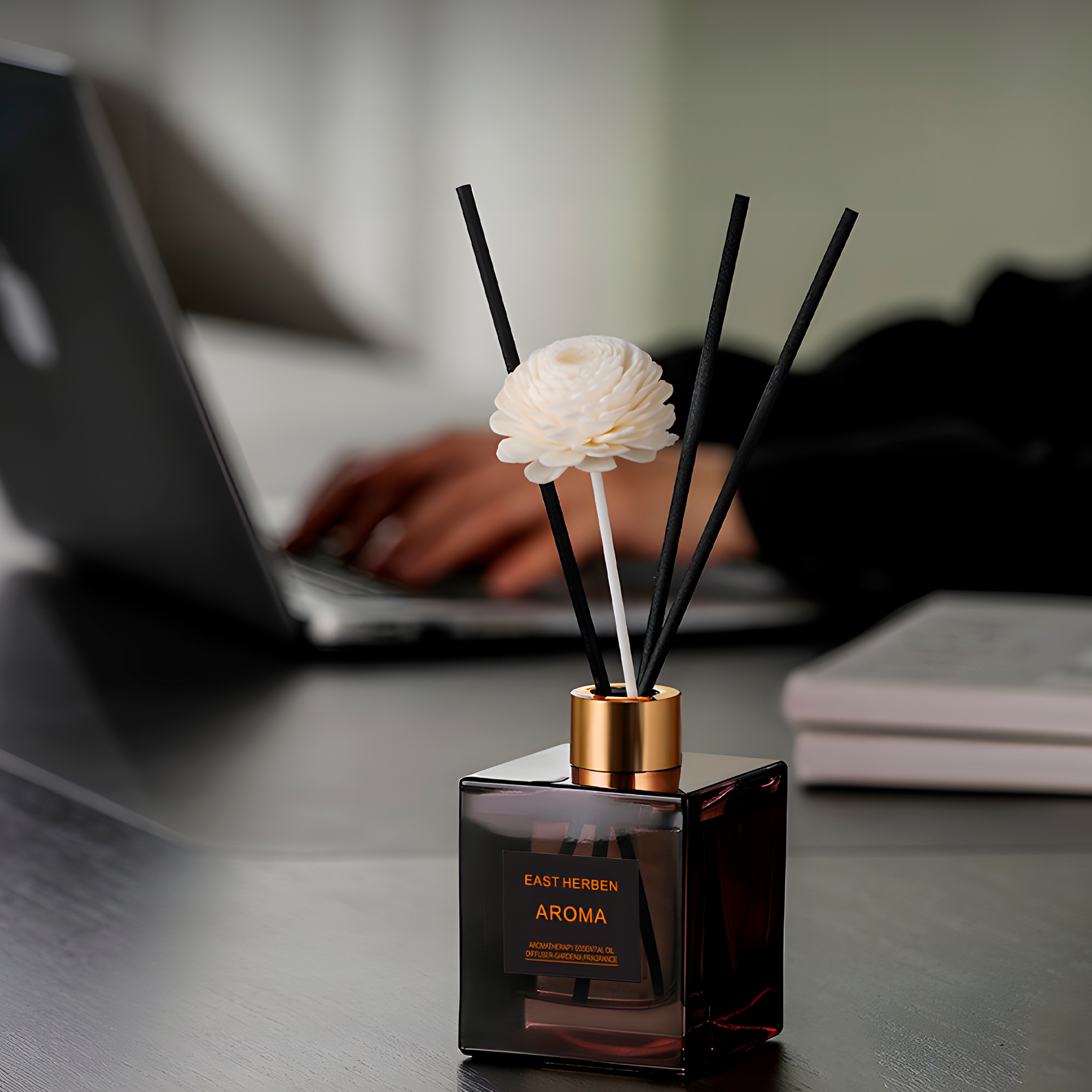 Difusor Aromático Mikado 4 Varillas Aceite esencial 200ml Aromas 11