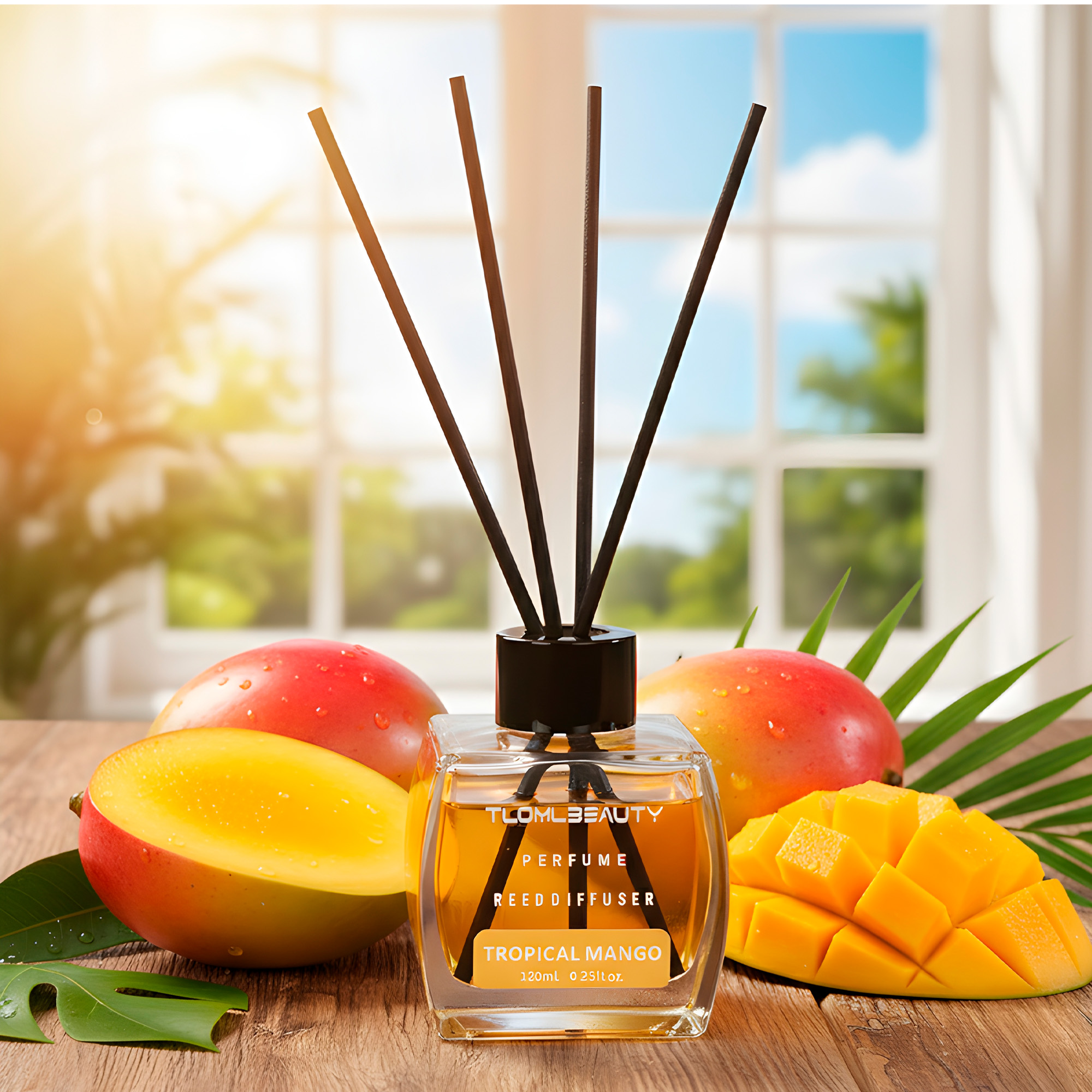 Difusor Aromático Mikado Con Varillas Aromatizador 120ml Aromas 7