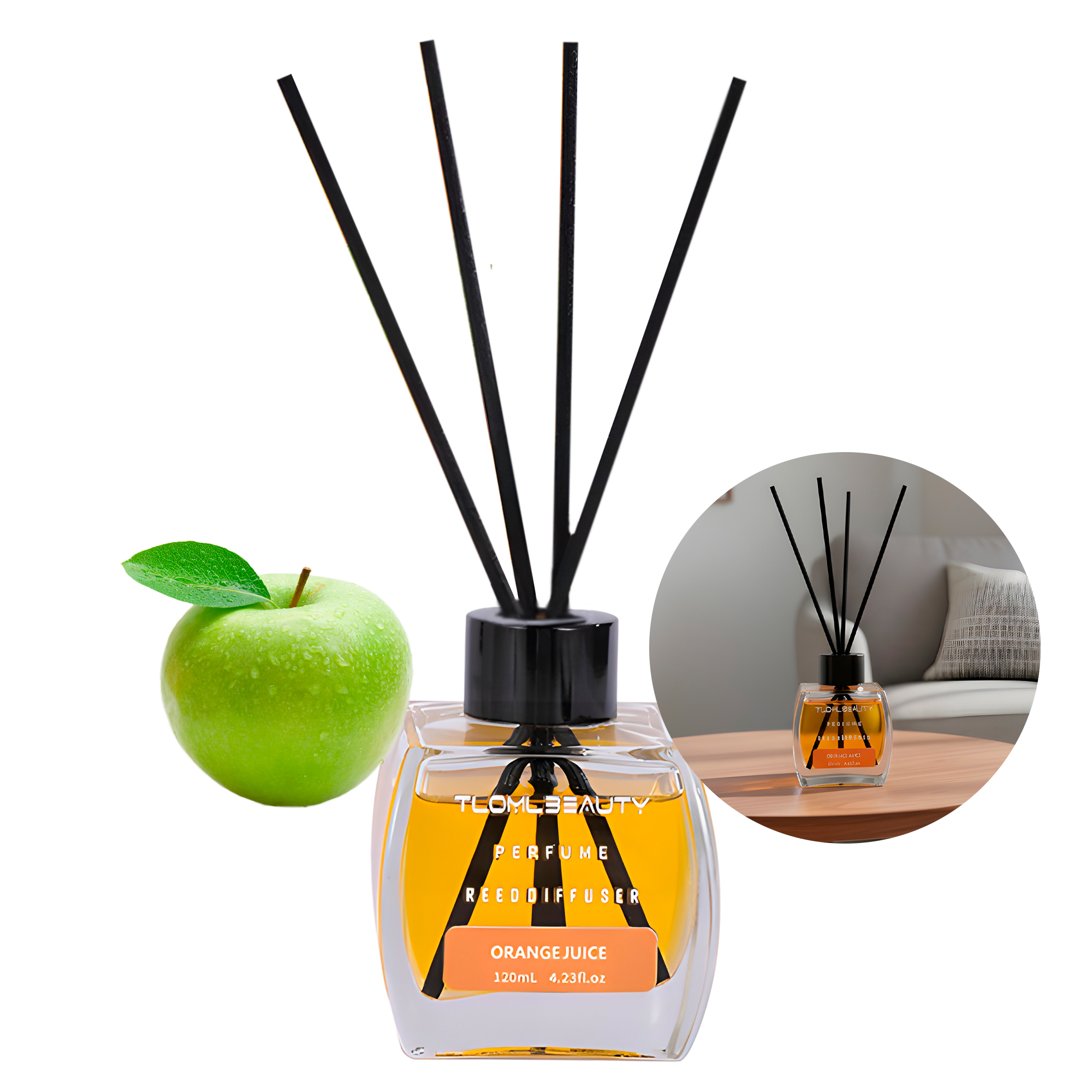 Difusor Aromático Mikado Con Varillas Aromatizador 120ml Aromas 11