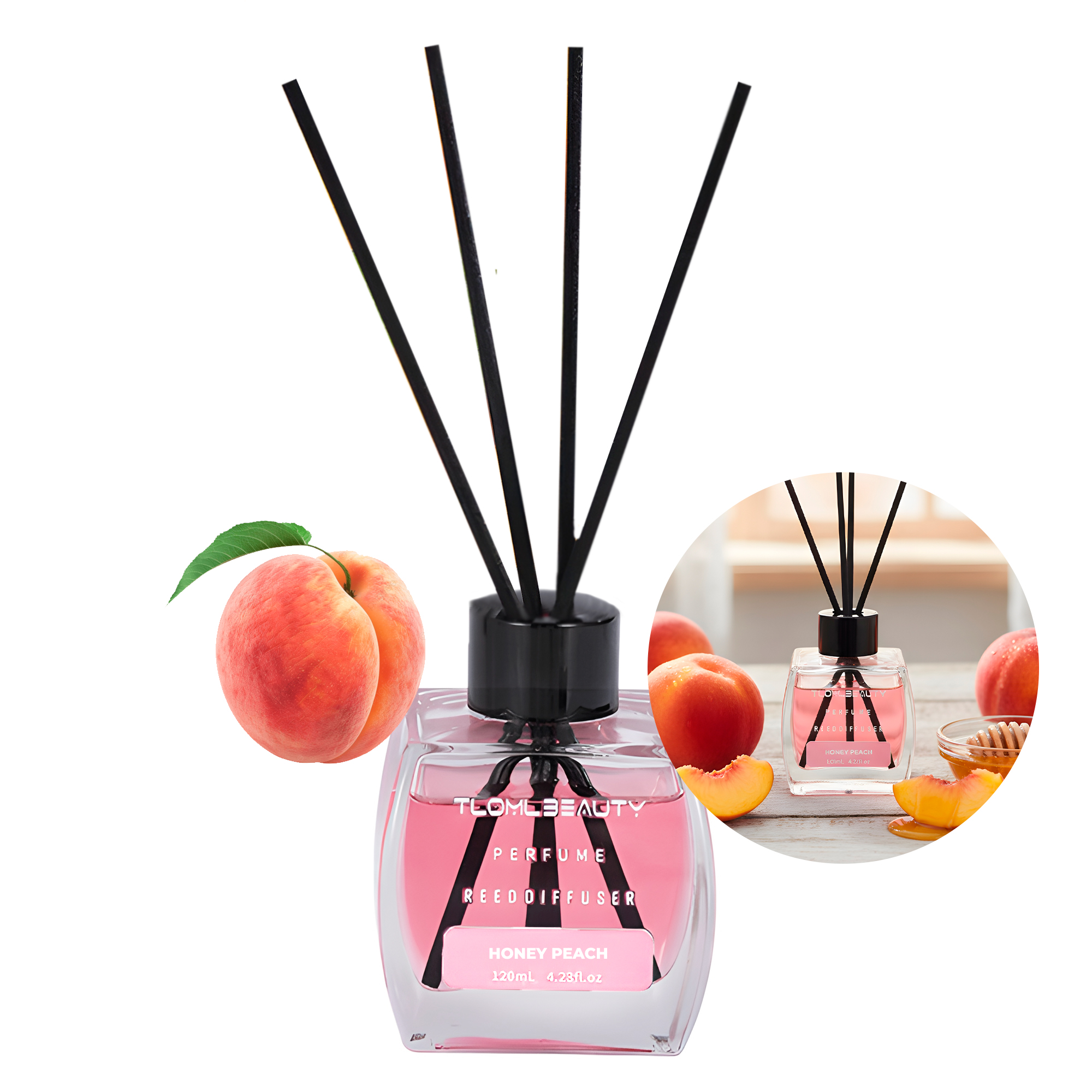 Difusor Aromático Mikado Con Varillas Aromatizador 120ml Aromas 19