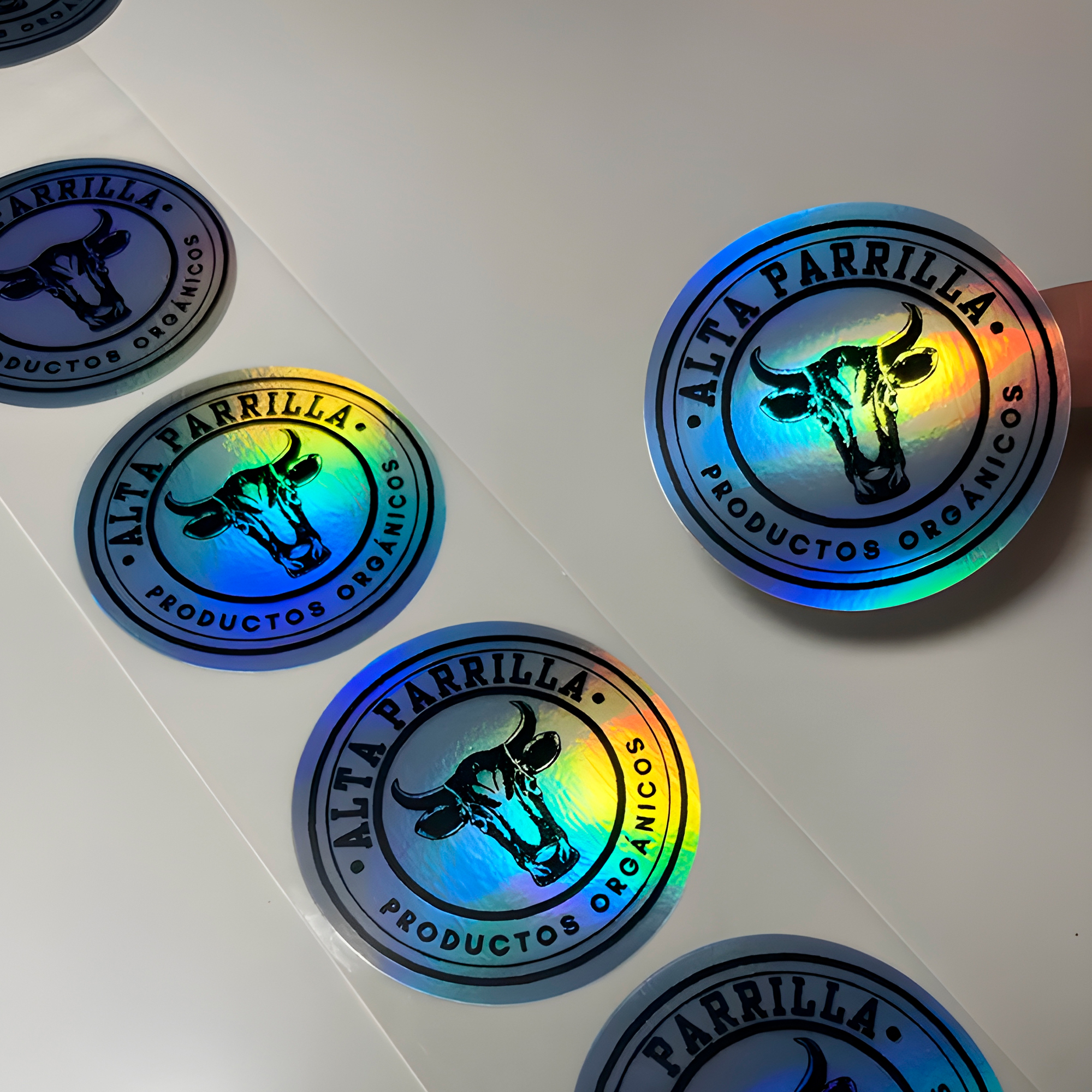 Rollo Stickers Autoadhesivos Etiquetas Cerrar Bolsas Colores 500 pcs 5 CM 11