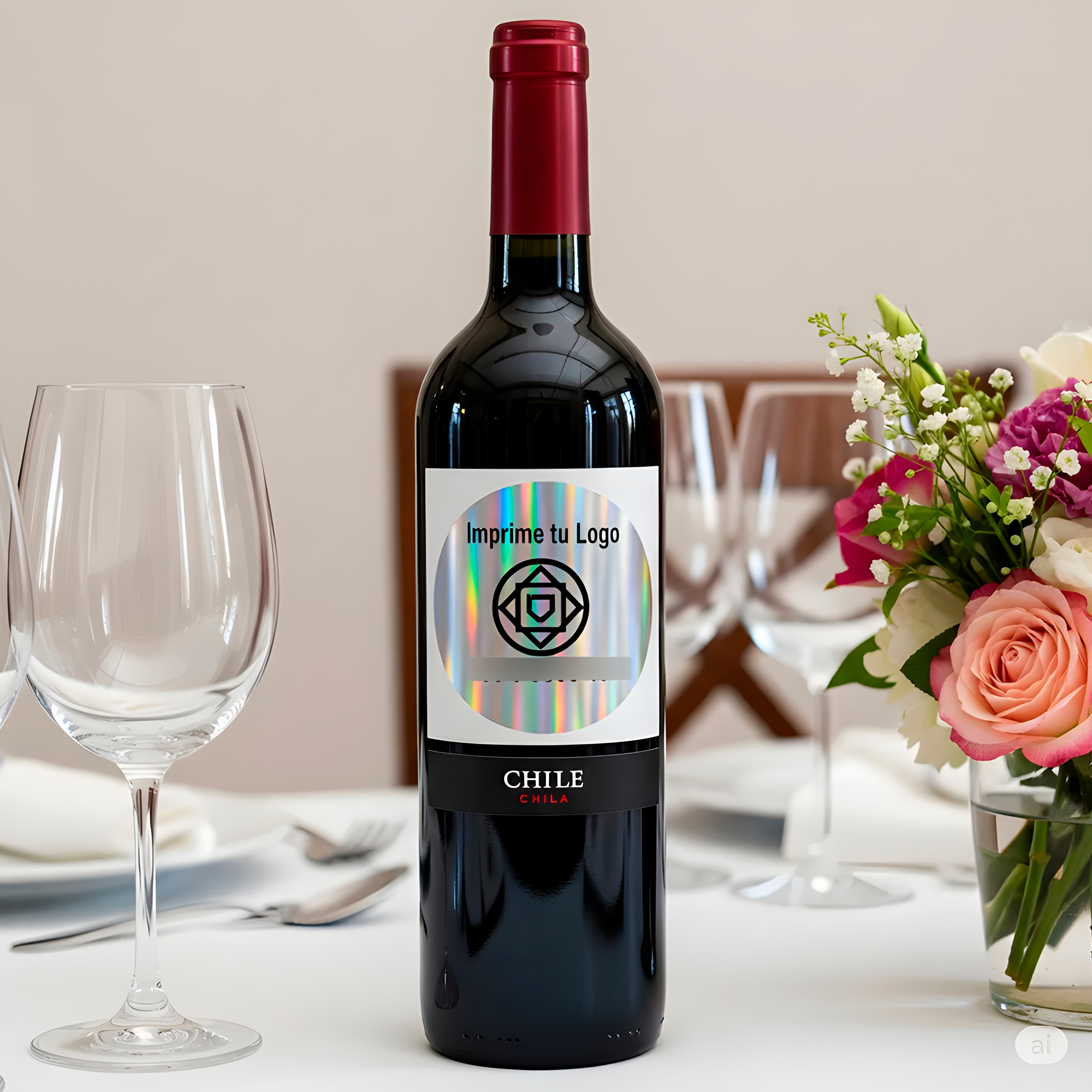 Rollo Stickers Autoadhesivos Etiquetas Cerrar Bolsas Colores 500 pcs 5 CM 4