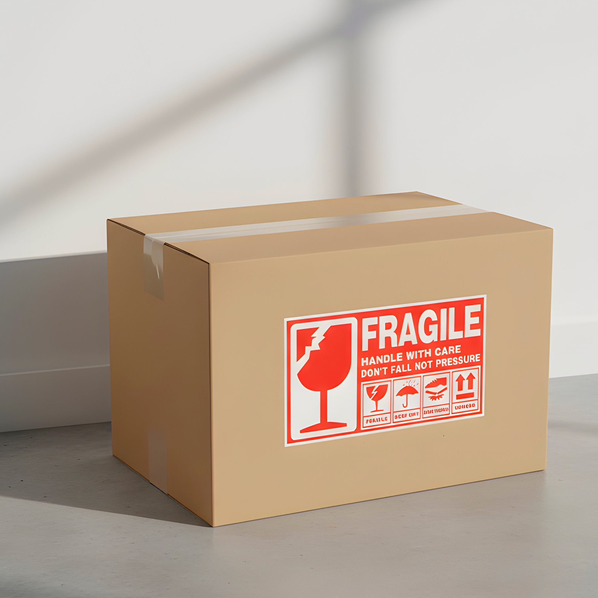 300 Etiquetas Adhesivas Envío Frágil Advertencia 13 X 7 CM 5