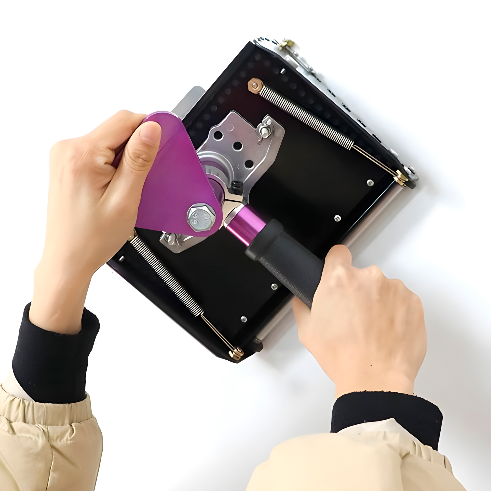 Tablero + Mango Extensible Instalación Pasta Muro y paneles de Yeso 3