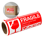 300 Etiquetas Adhesivas Envío Frágil Advertencia 13 X 7 CM - Miniatura 1