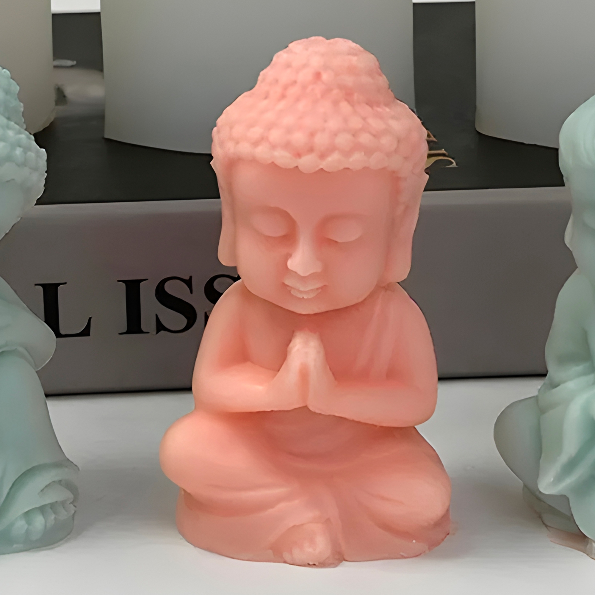Molde Silicona Buda Tathagata Aromaterapia Velas 7,5 X 4,6 CM 5
