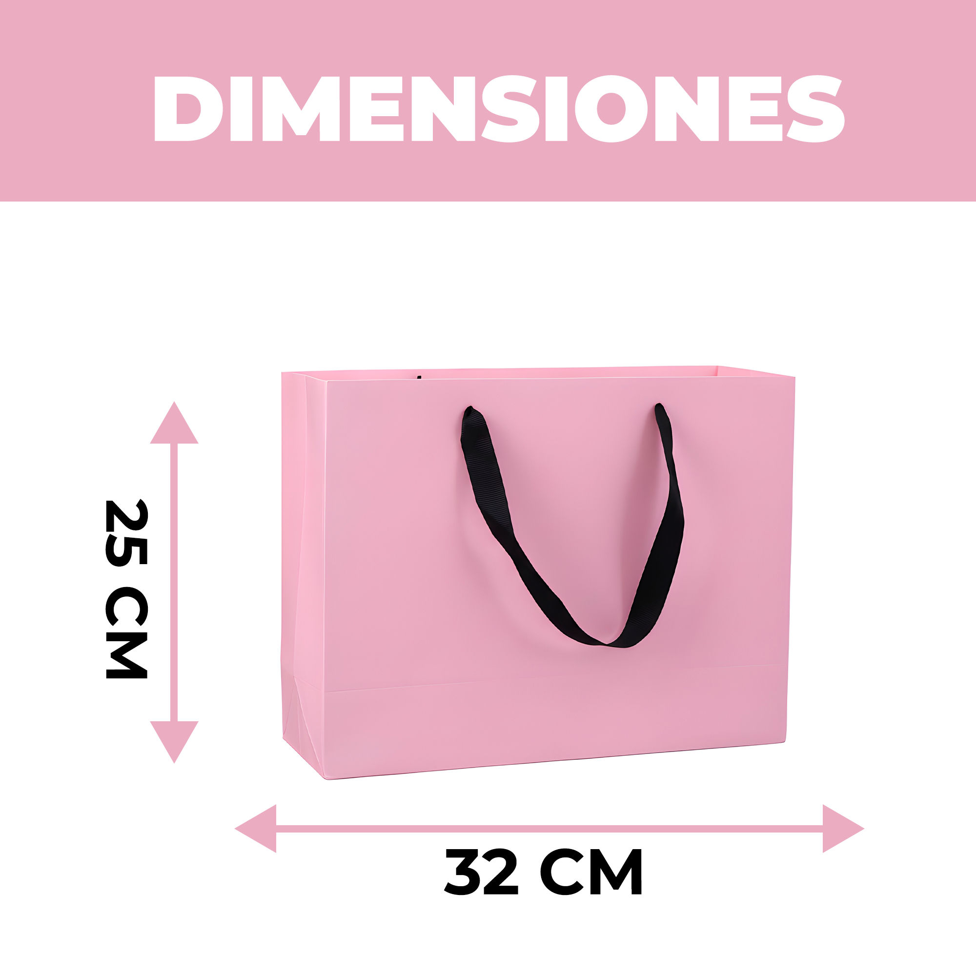 Bolsas de Cartón Lujo para Regalo Ecológicas Colores 32 X 25 X 11 CM 5