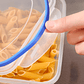 Contenedor Taper Herméticos Plástico 500 ML Comida Almuerzo - Miniatura 3