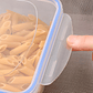 Contenedor Taper Herméticos Plástico 500 ML Comida Almuerzo - Miniatura 6