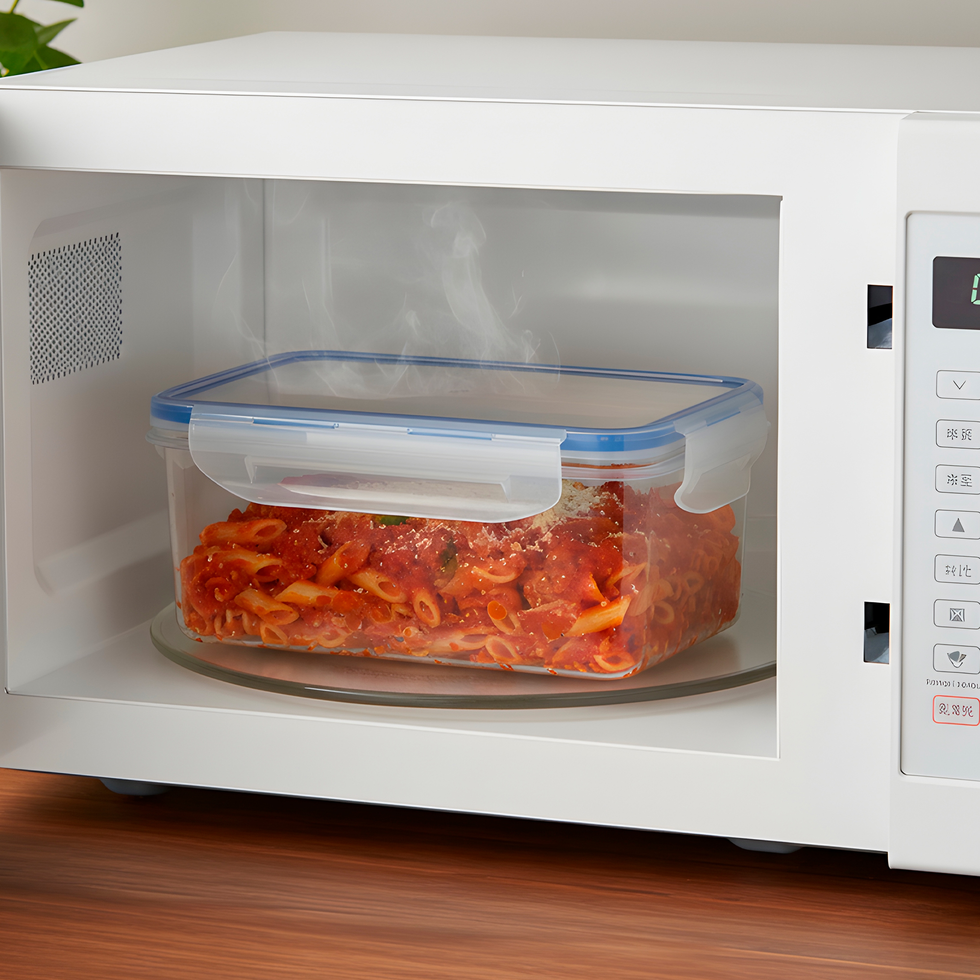 Contenedor Taper Herméticos Plástico 1500ML Comida Almuerzo 10