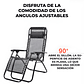 Silla Reposera Plegable Portátil Playa Camping Terraza Hogar Colores - Miniatura 5