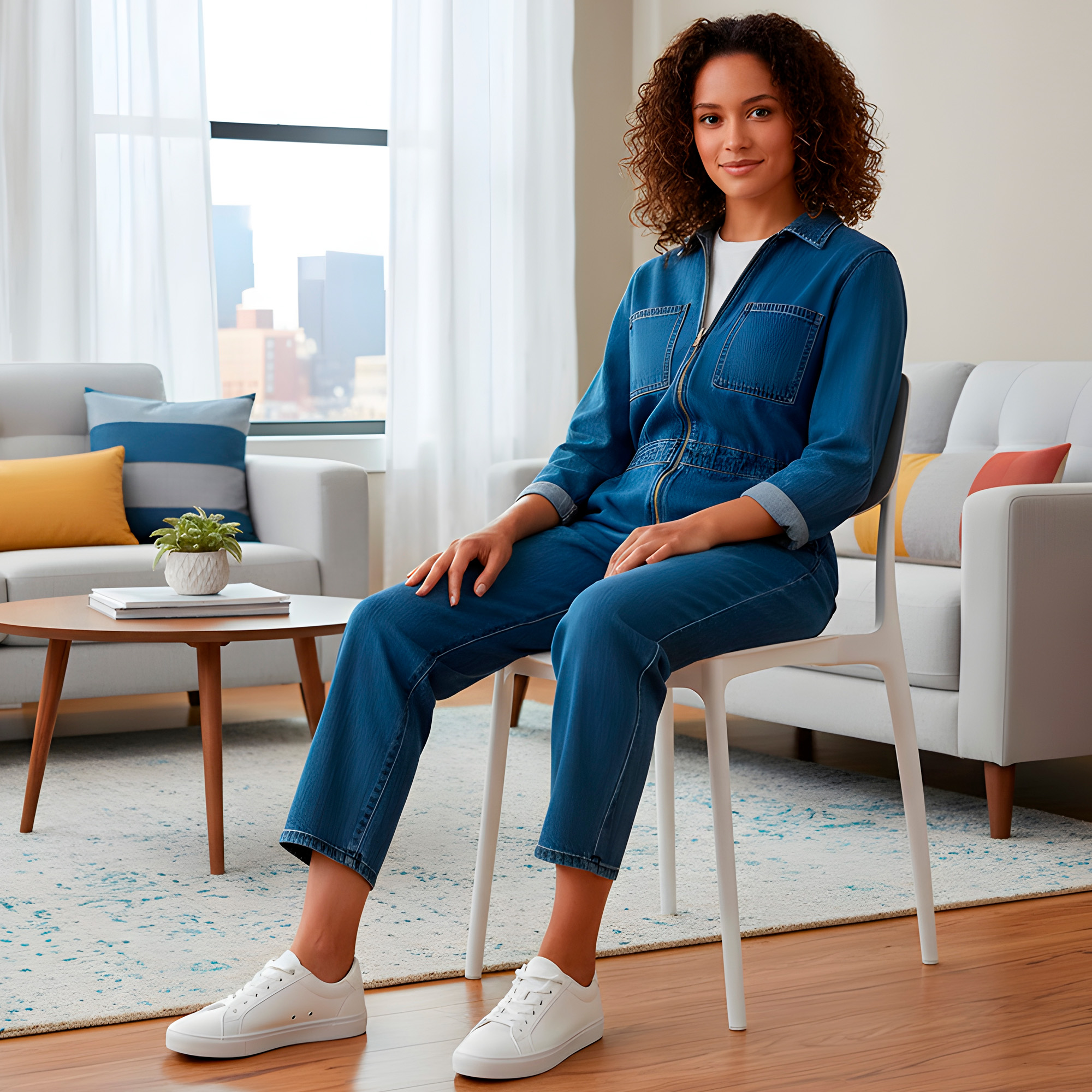 Sillas Oficina Plástico con respaldo Taburete Minimalistas Nórdica 8