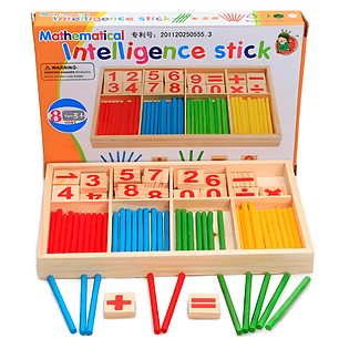 Juego Matemático Aprendizaje Montessori Tablero Enseñanza
