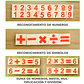 Juego Matemático Aprendizaje Montessori Tablero Enseñanza - Miniatura 9