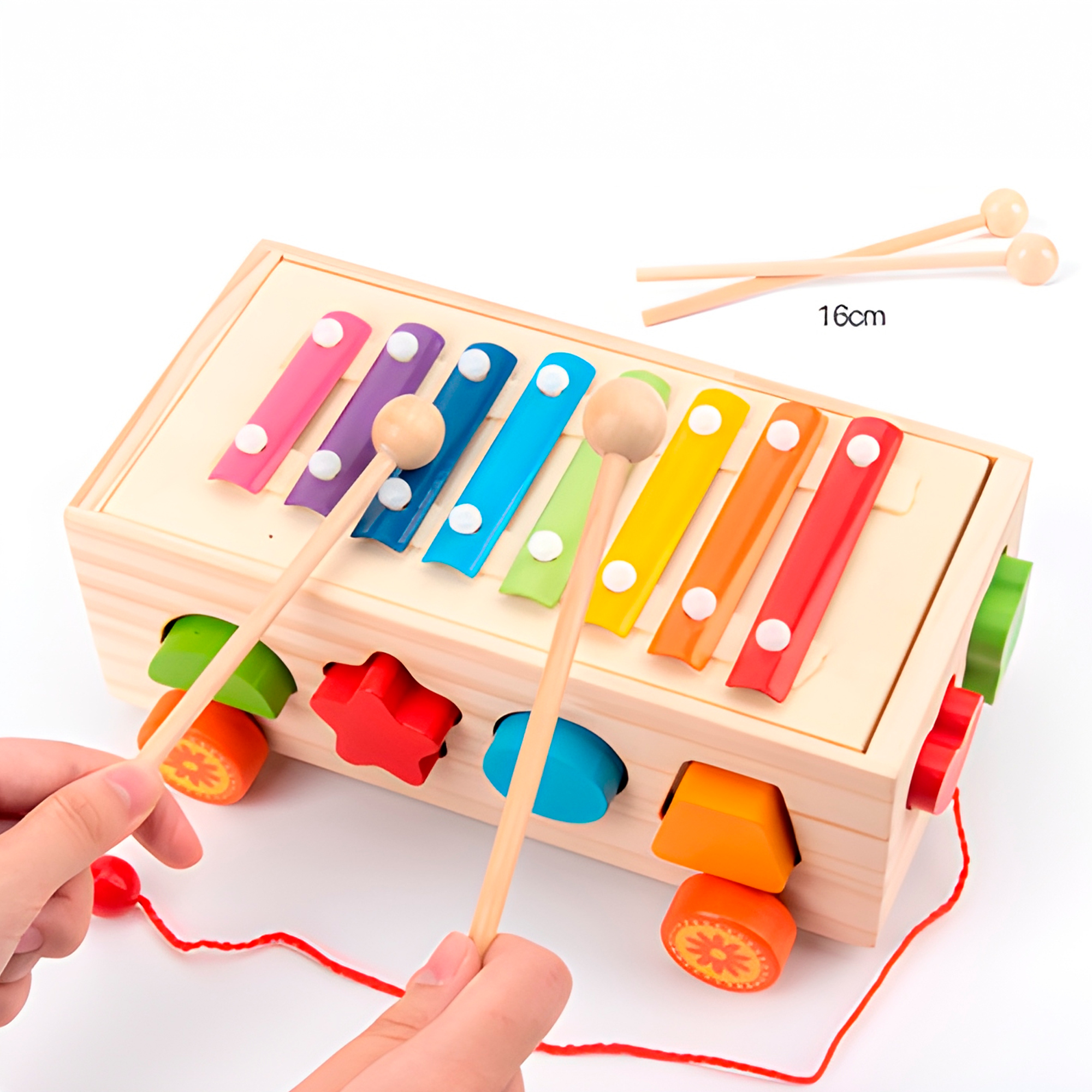 Juguete Xilófono Montessori Didáctico Educativo Madera Niños 10