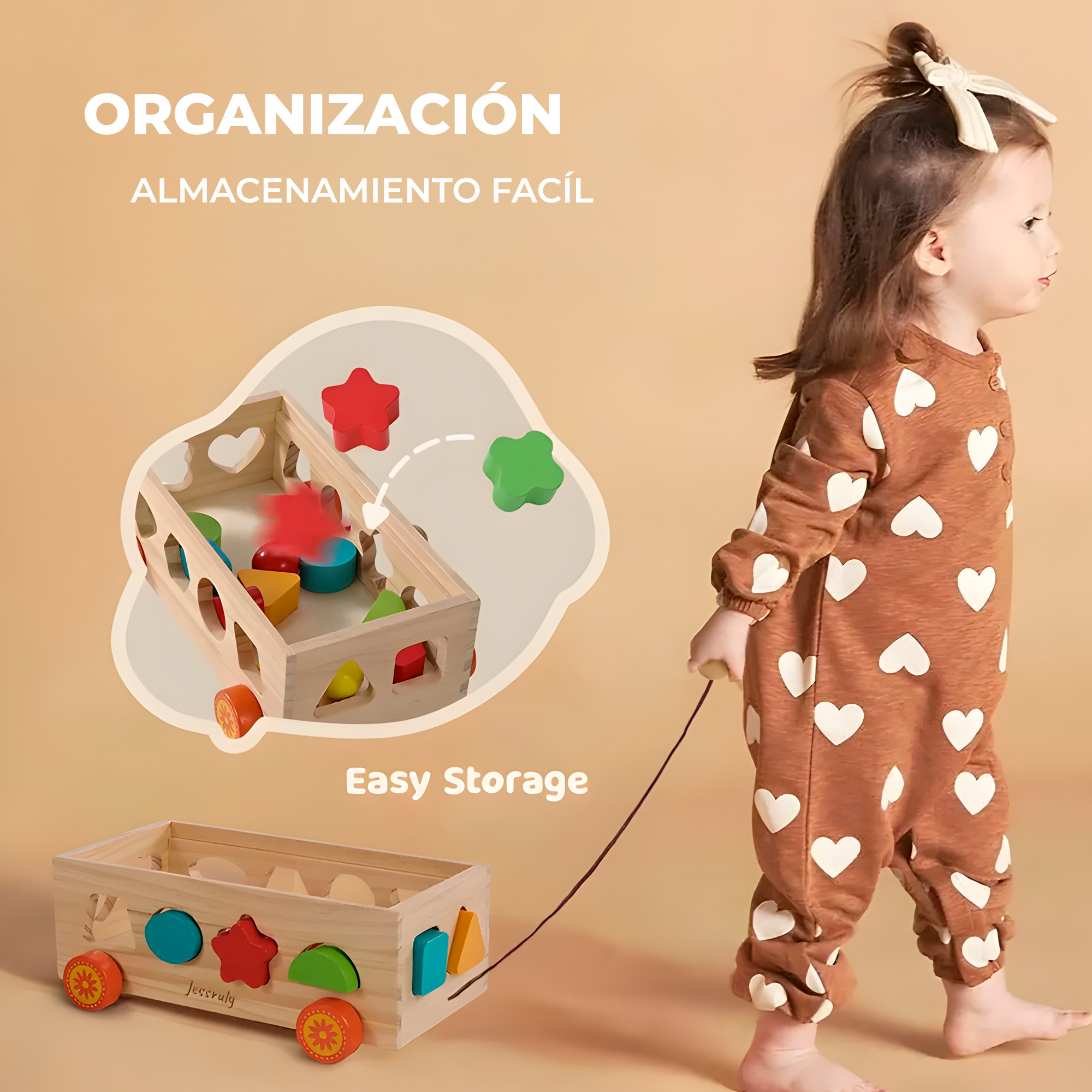 Juguete Xilófono Montessori Didáctico Educativo Madera Niños 3