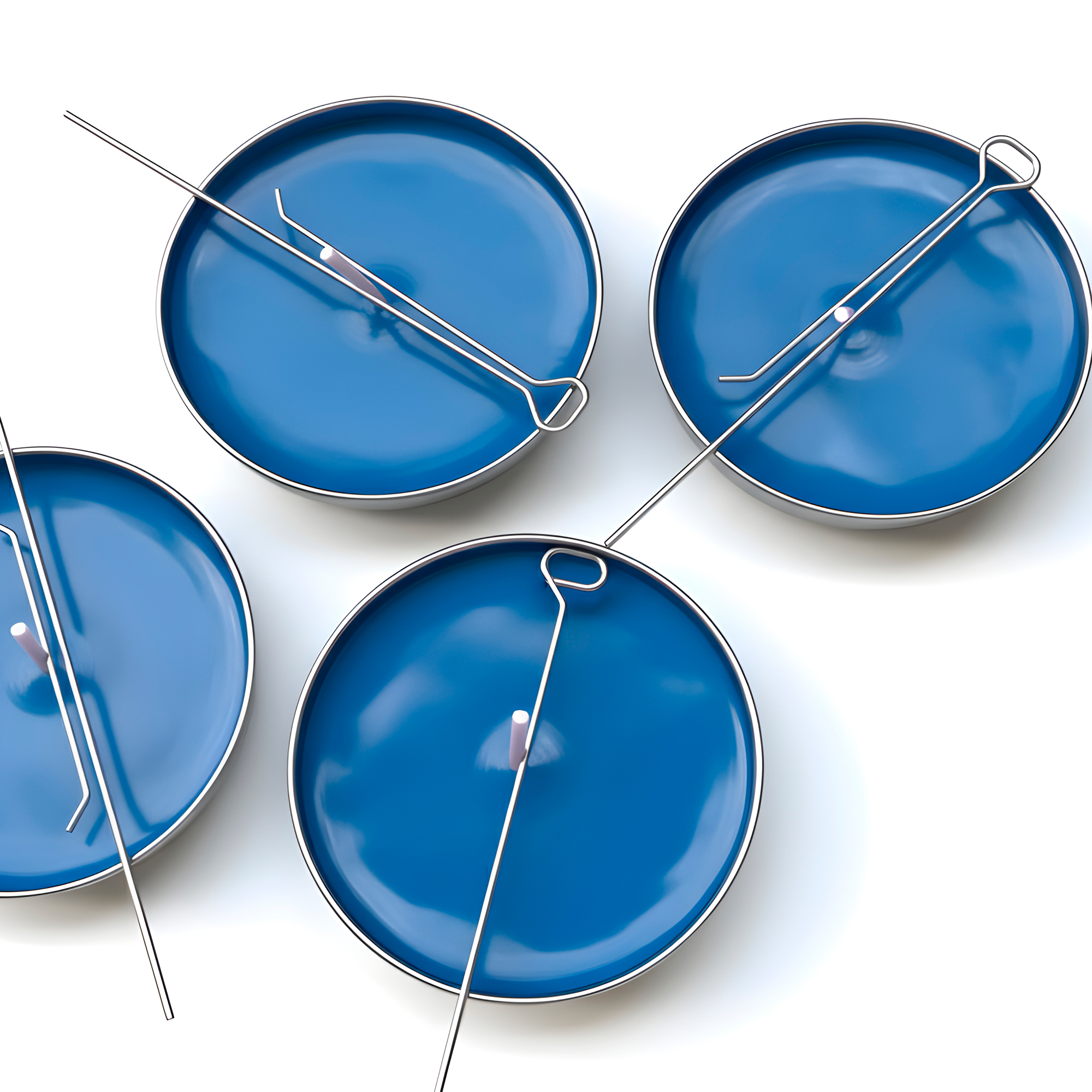 Pinzas Metálicas Soporte Centrar Mechas de Velas 11 CM 7