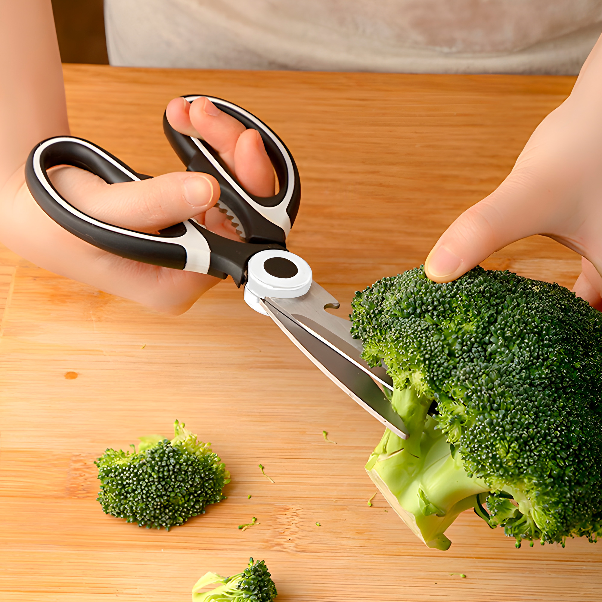 Tijera Cocina Alimentos Multiusos Cuchilla Acero Inoxidable 8