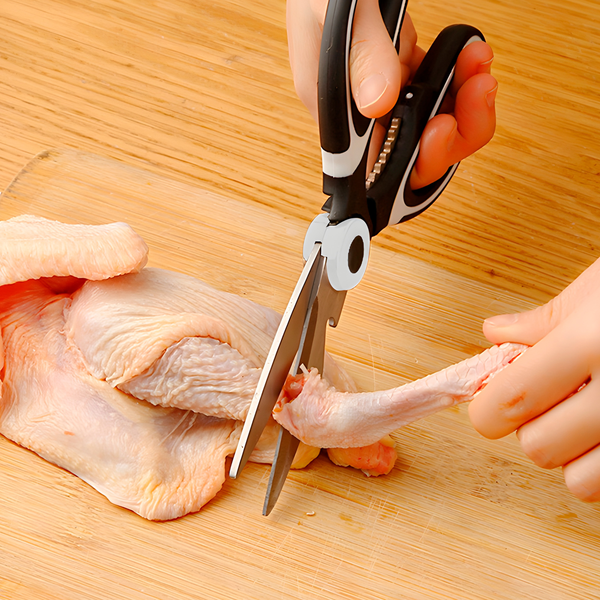 Tijera Cocina Alimentos Multiusos Cuchilla Acero Inoxidable 10