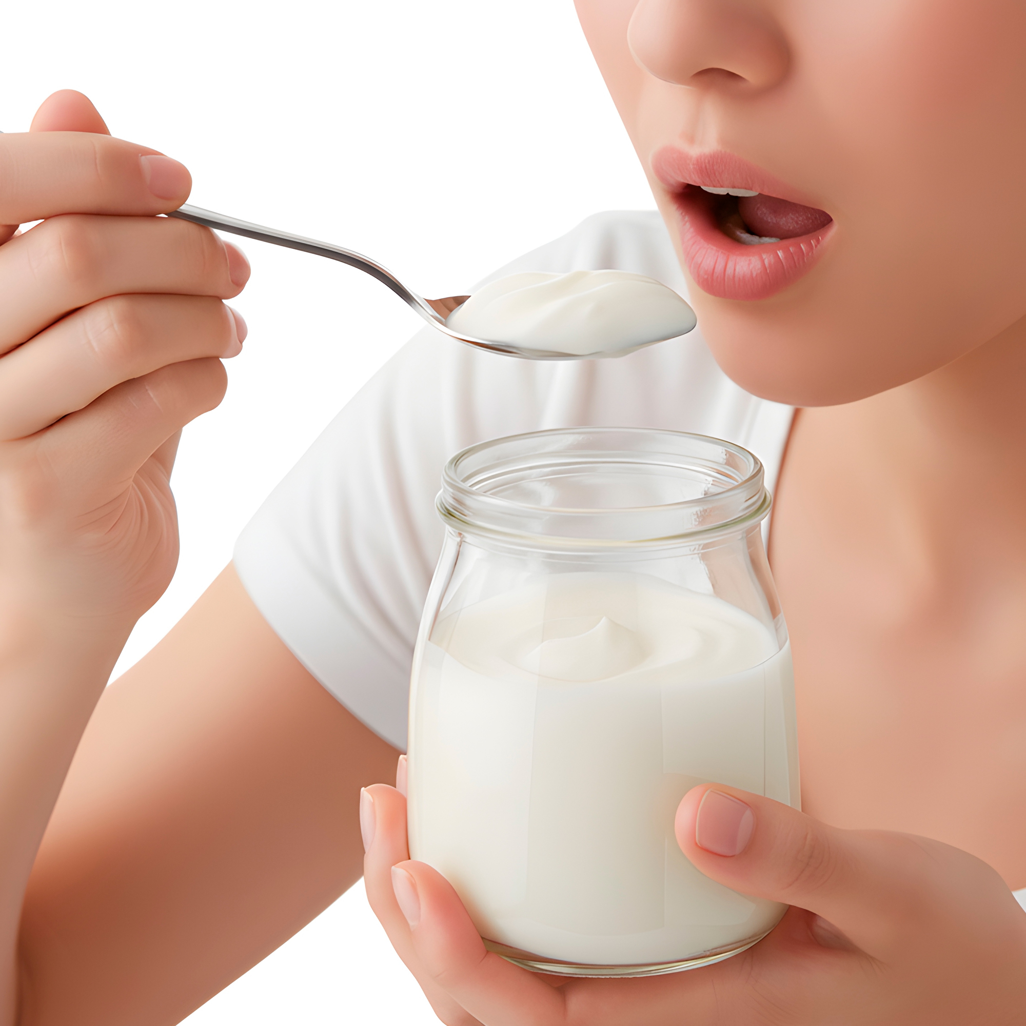 Frasco Vidrio Redondo Yogur 200ML Postres Gelatina Tapa plástica 9