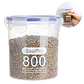 Taper sellado 800ML Plástico Almacenamiento bocadillo Snack - Miniatura 1