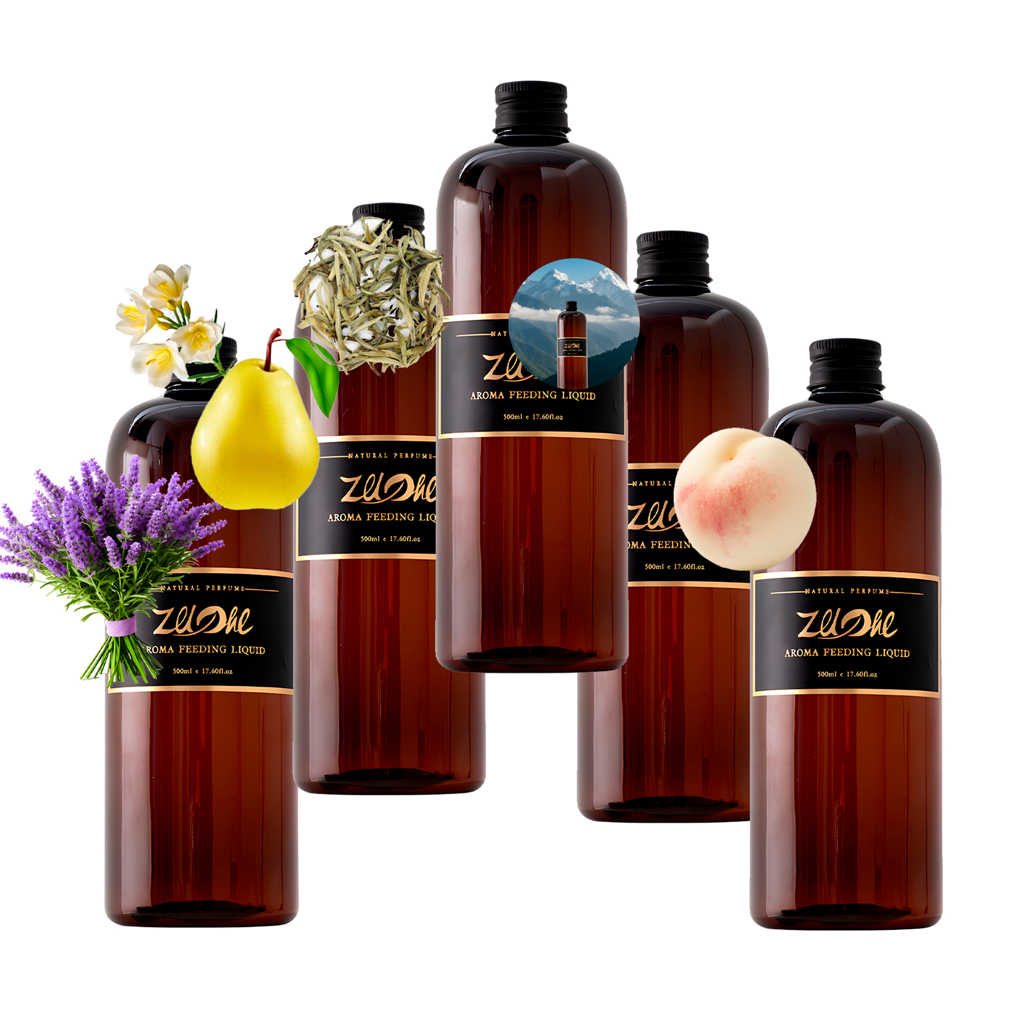 Recarga Esencia Aromática Difusores Aceite Esencial Hogar 500 ML  1