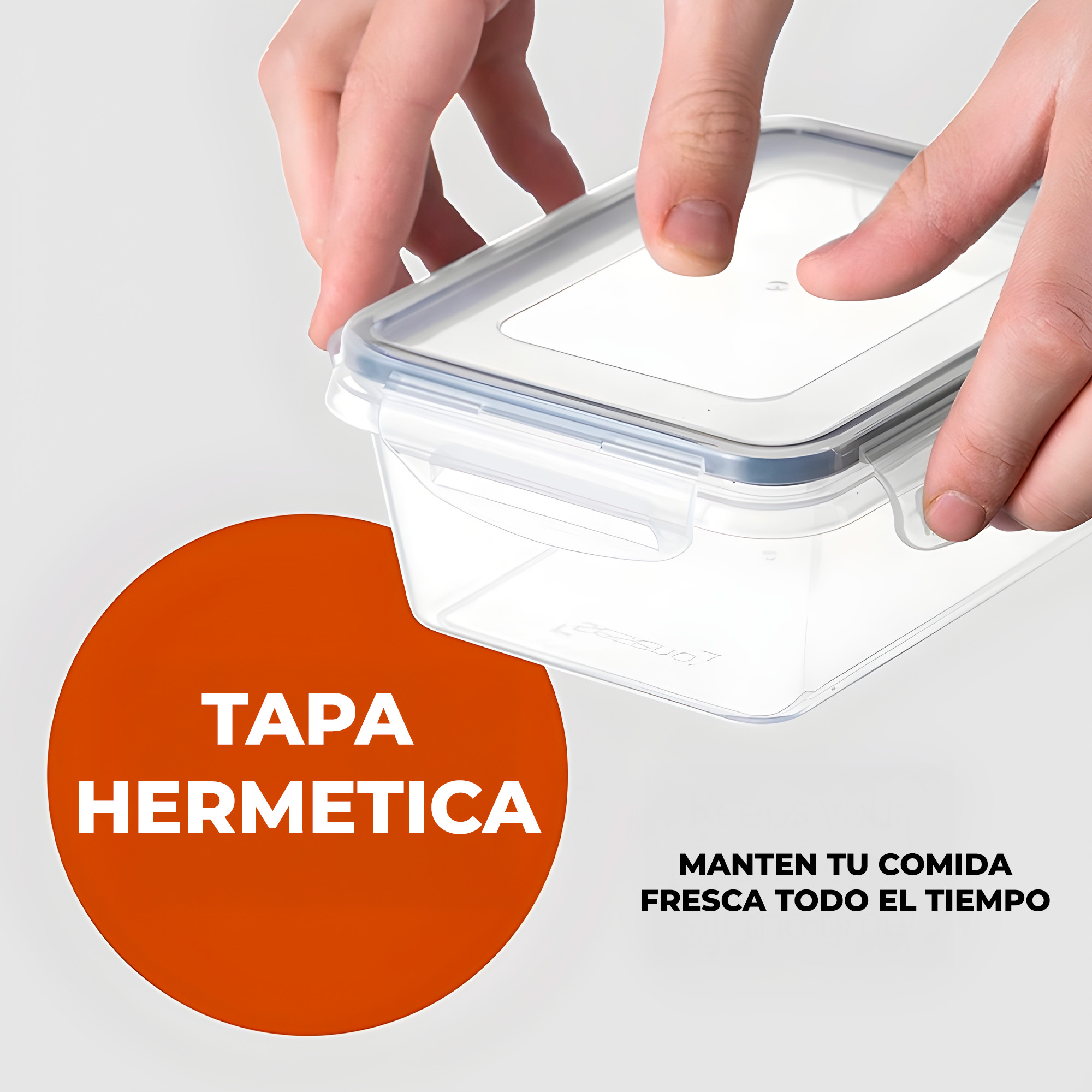 Set 24 Taper Potes Herméticos Plásticos Almacenamiento Cocina 2