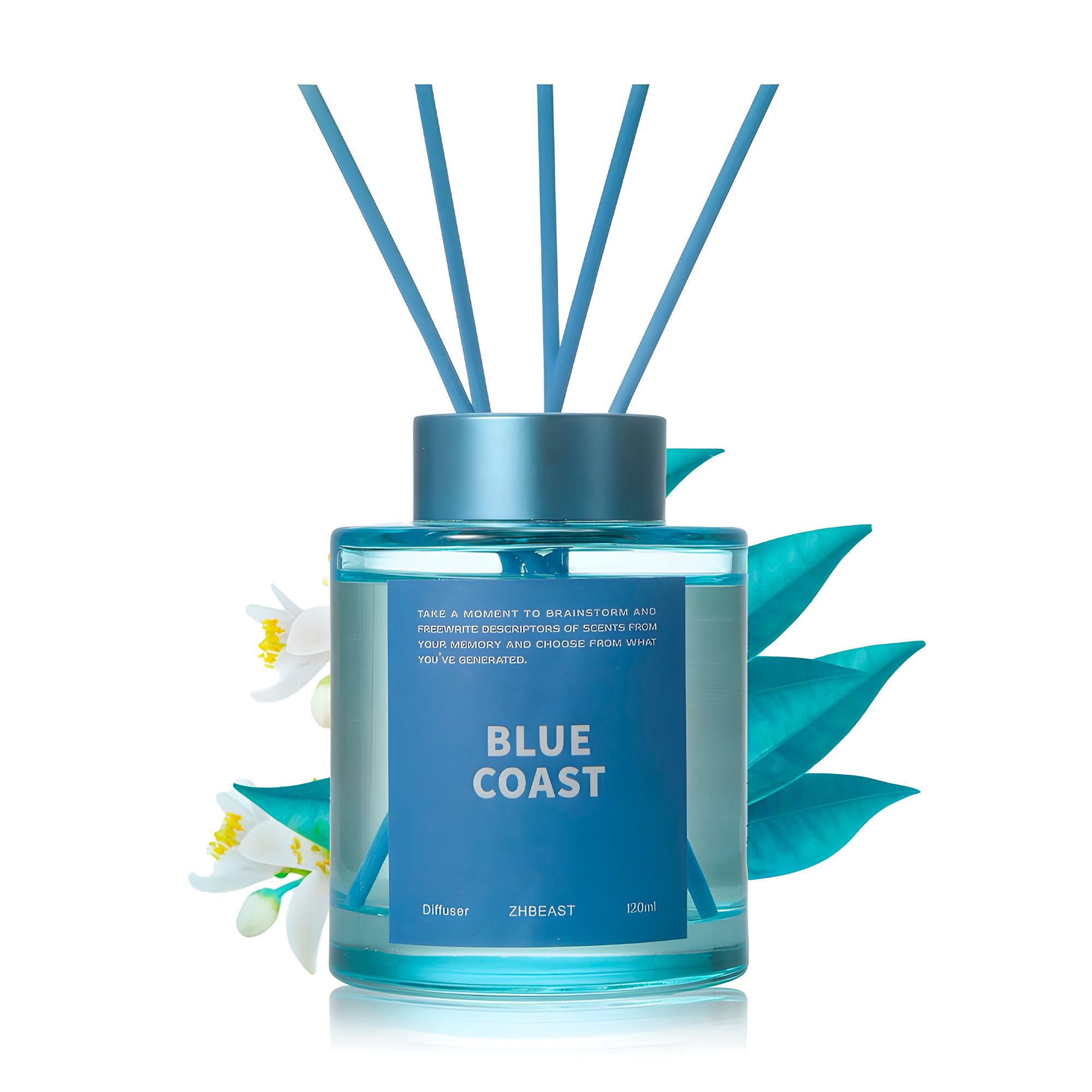 Difusor Varillas Aromática Aceites Aromaterapia 120 ml 10