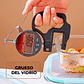 Set 3 Taper Contenedores Herméticos Pote Vidrio Alimento 1040 ML - Miniatura 3